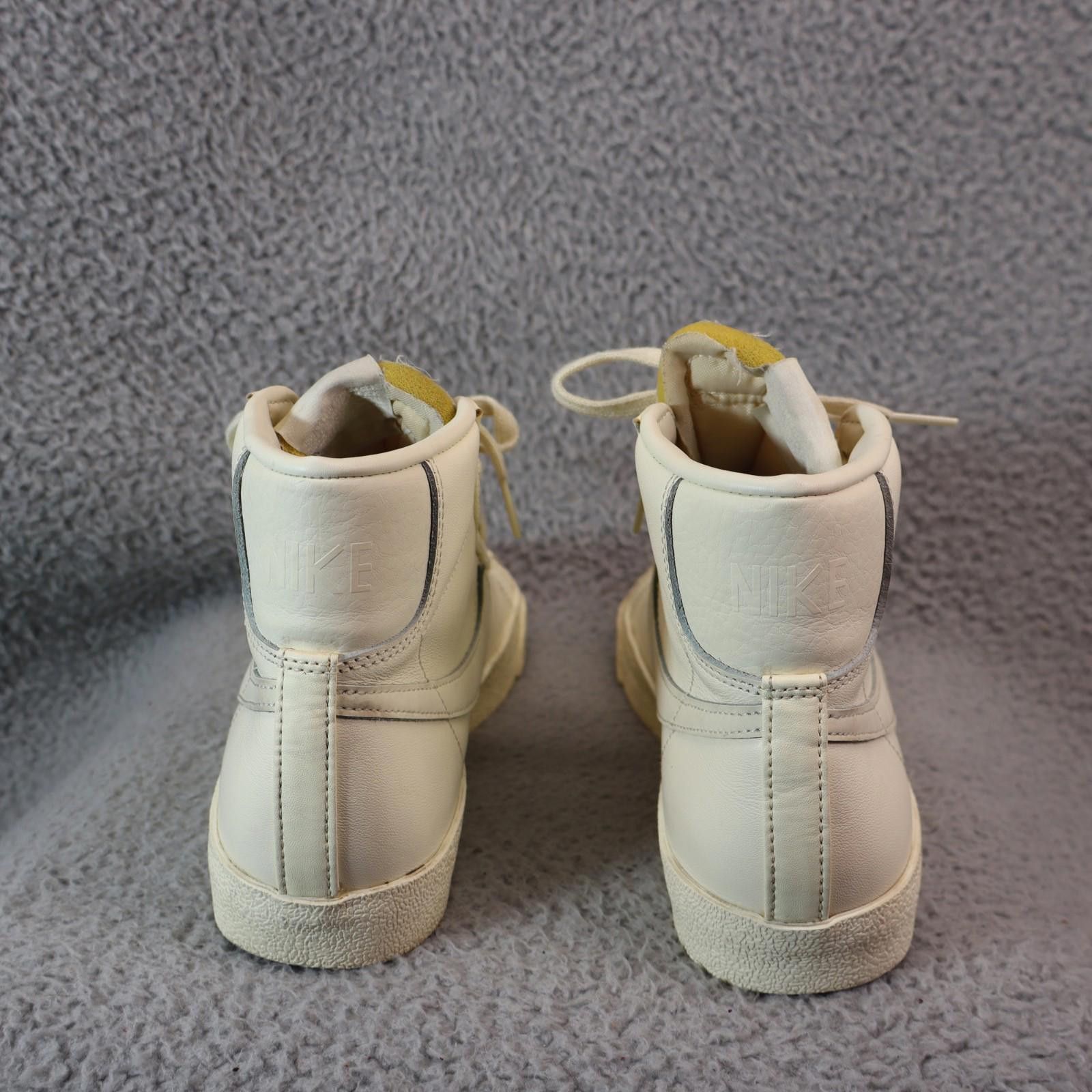 Nike Nike Blazer Mid '77 Womens 8.5 Off White Leather Shoes Size US 8.5 / IT 38.5 - 5 Thumbnail