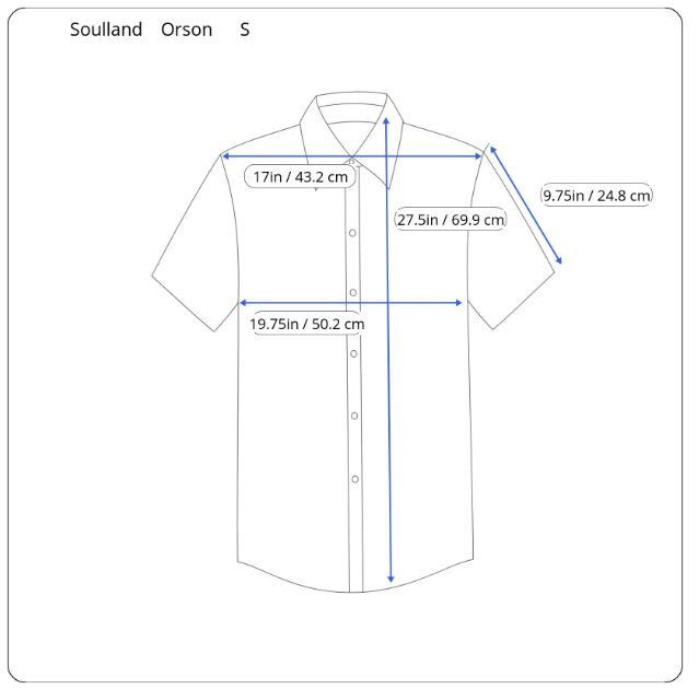 Soulland [Soulland] ORSON SHIRT (BLACK) Size US S / EU 44-46 / 1 - 8 Thumbnail