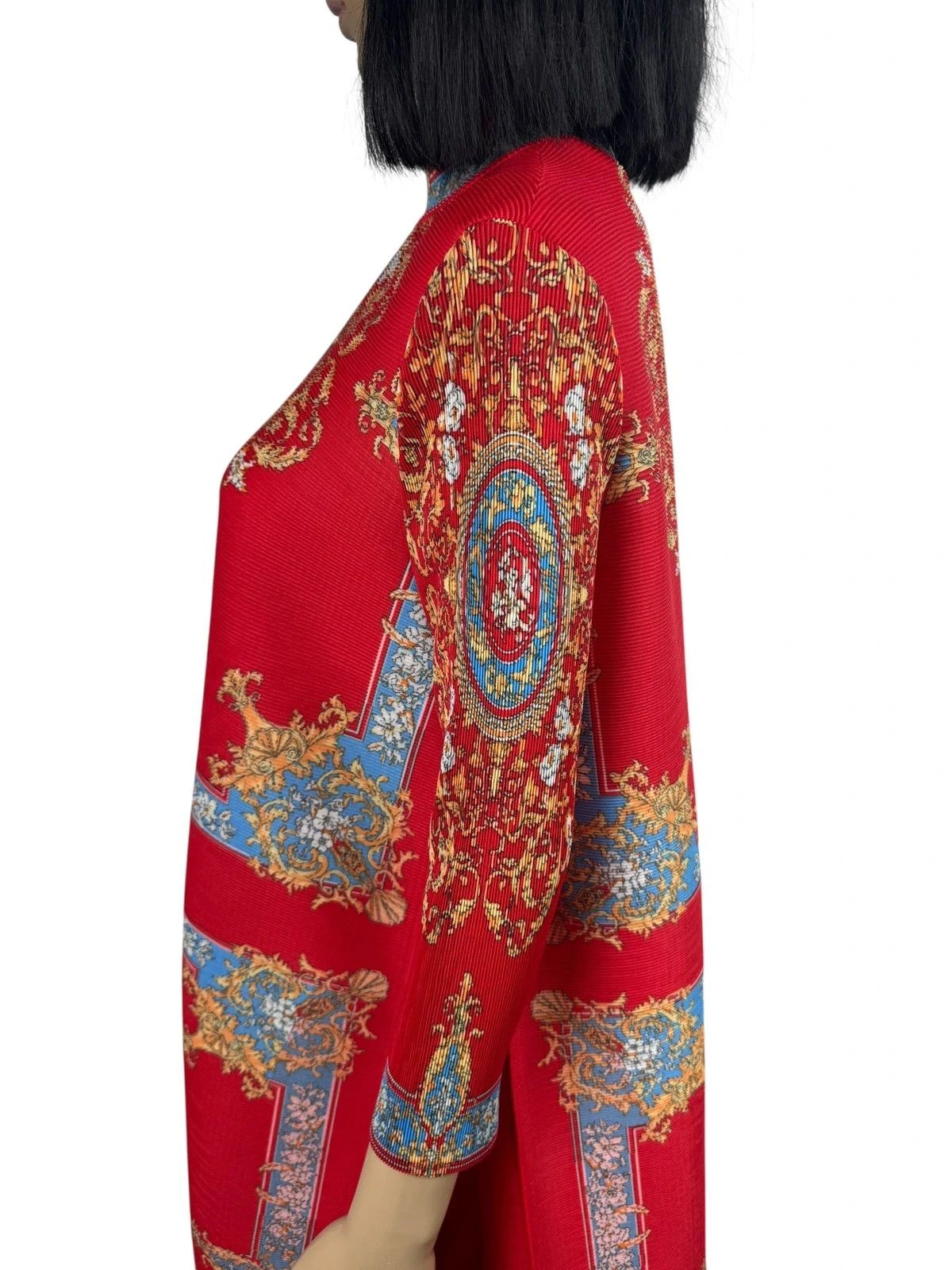 Other Pleats Baroque Printed Dress miyake style Size S / US 4 / IT 40 - 9 Thumbnail