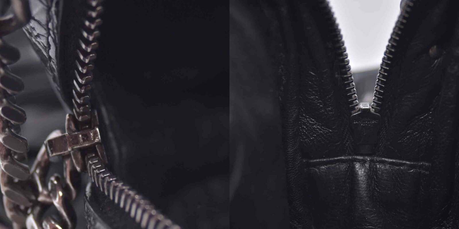 Saint Laurent Paris 2019 Saint Laurent Calfskin Crocodile Embossed Monogram Mini Size ONE SIZE - 5 Thumbnail