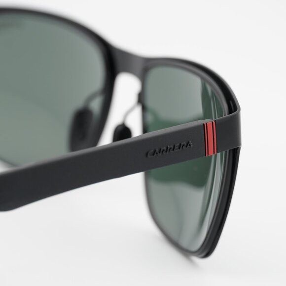 Carrera Carrera 8026/S 003/QT Sunglasses Black Square Frame Size ONE SIZE - 4 Thumbnail