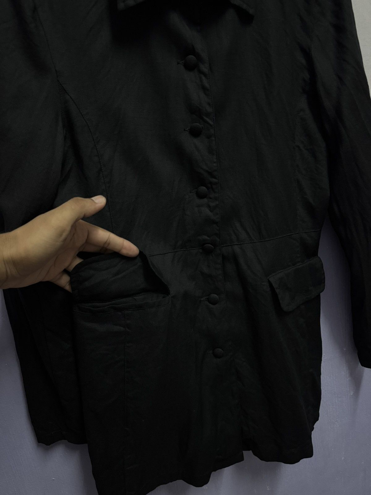 Giorgio Armani Giorgio Armani Linen Jacket Size M / US 6-8 / IT 42-44 - 5 Thumbnail