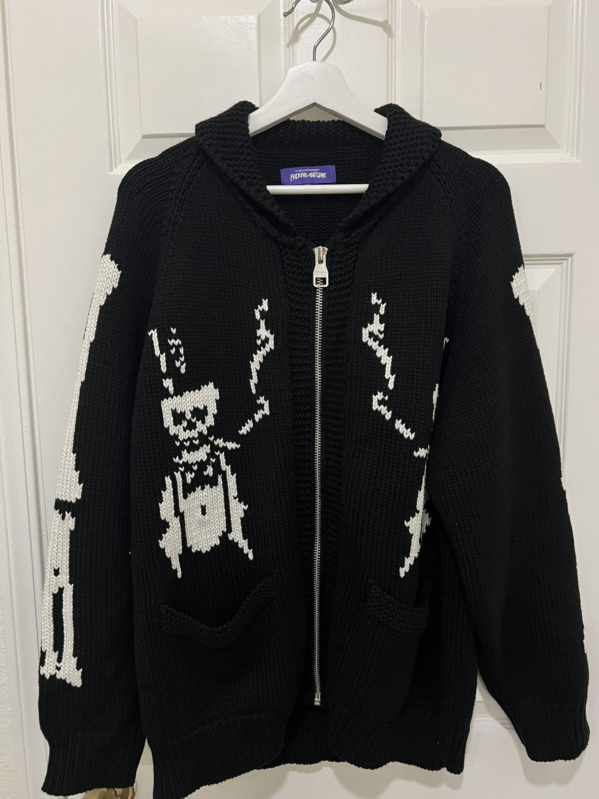 Fucking Awesome Fucking Awesome Zip Cardigan | Grailed