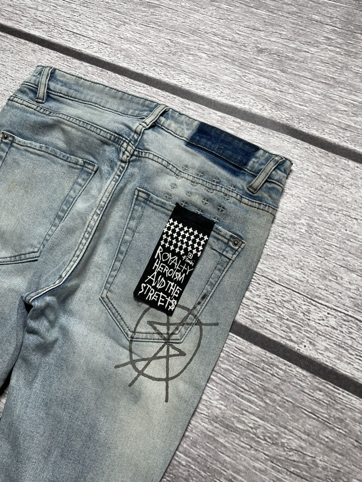 Ksubi Ksubi Van Wrinkle Nowhere Jeans Size US 30 / EU 46 - 10 Thumbnail