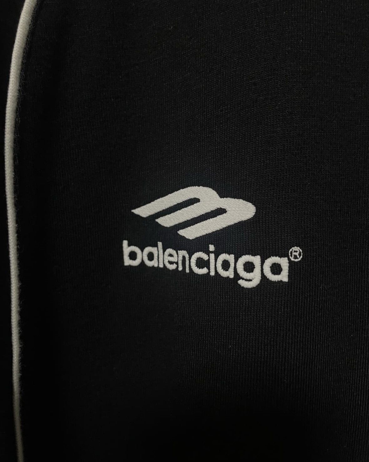 Balenciaga 23FW 3B Sports Football Embroidered LongSleeves
