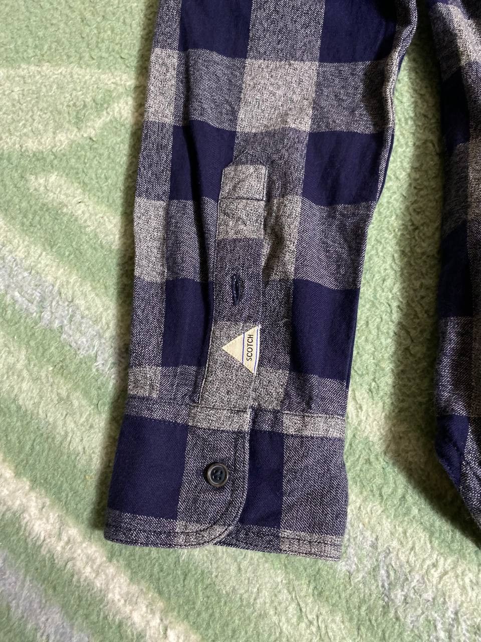 Scotch & Soda Men’s Shirt Scotch&Soda Sun Faded Shirt Checkered Flannel🔥 Size US M / EU 48-50 / 2 - 13 Thumbnail
