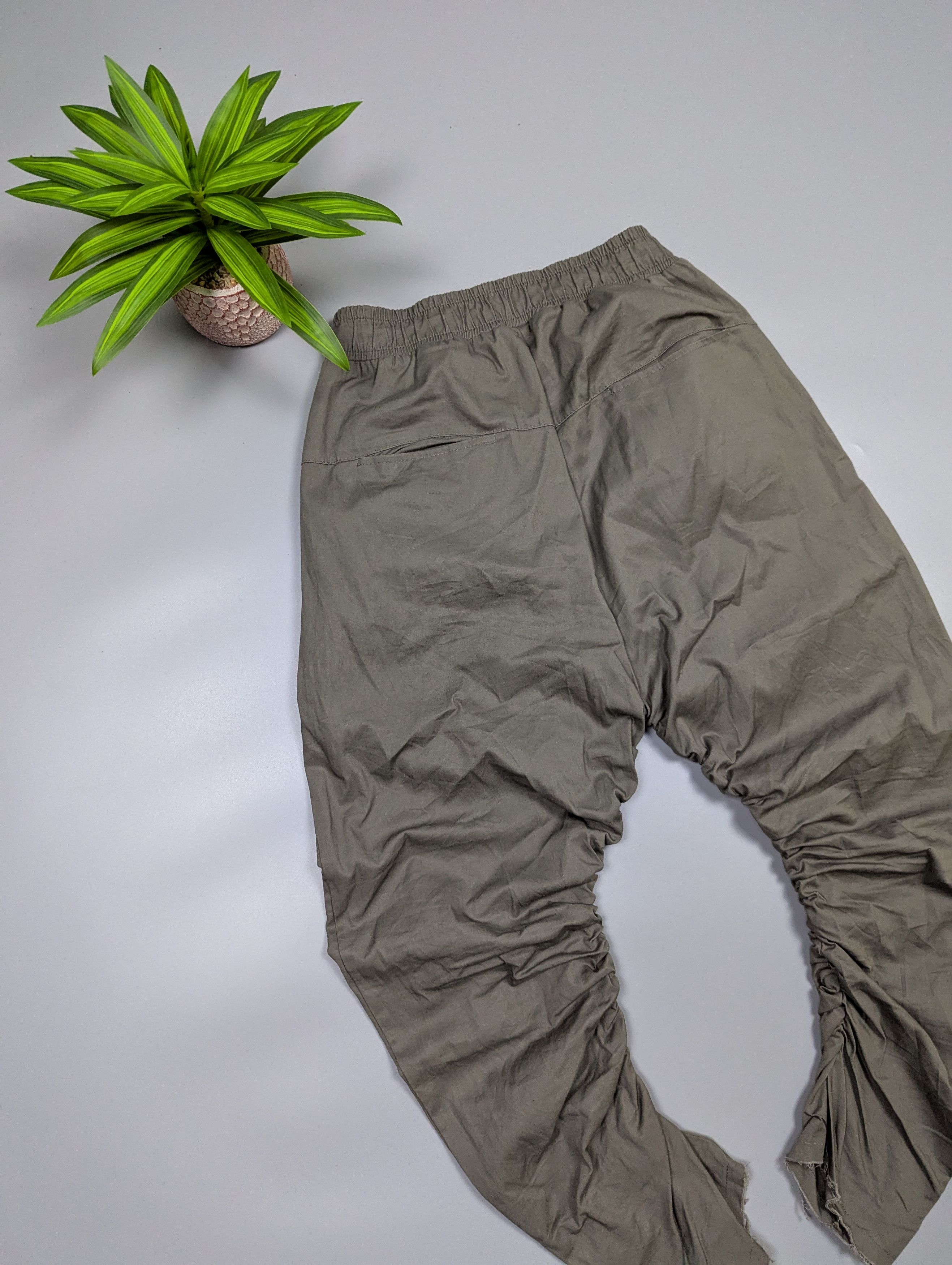 Hysteric Glamour Genius Men’s Loose Olive Green Army Cargo Pants Size M|L Size US 32 / EU 48 - 18 Thumbnail