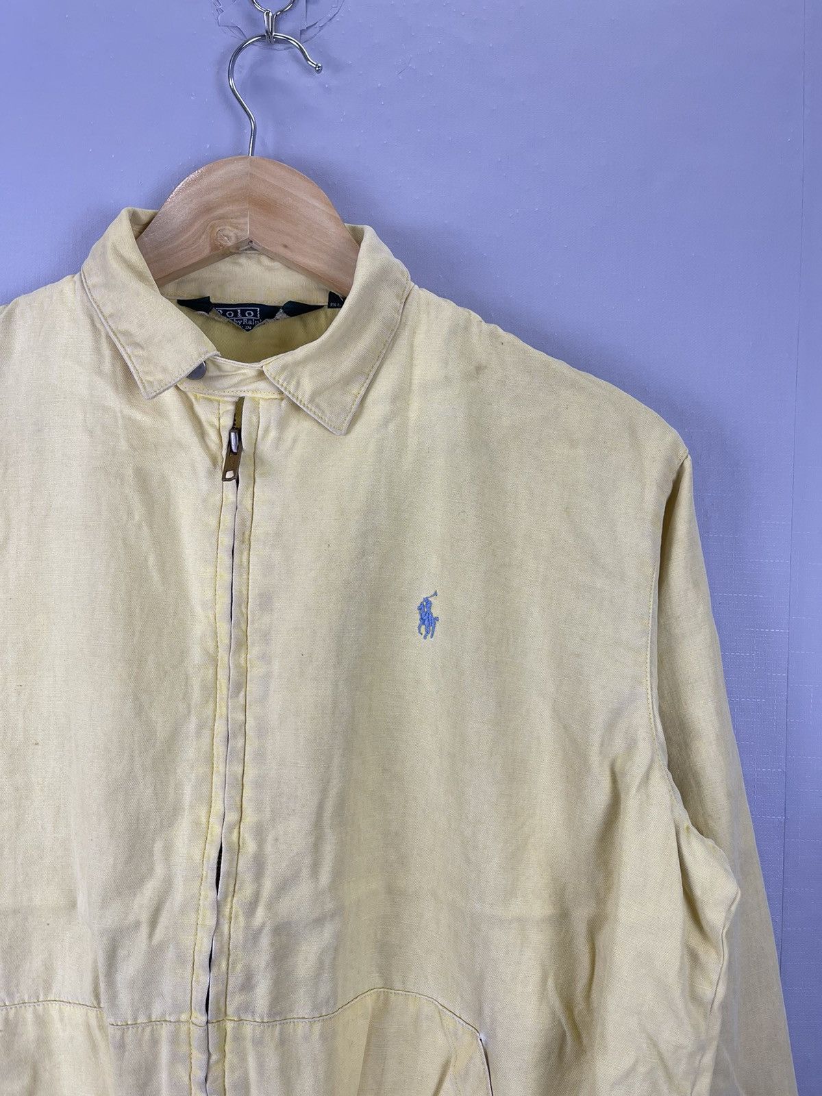 Polo Ralph Lauren Vintage Polo Ralph Lauren Made In Usa Zipper Jacket Size US M / EU 48-50 / 2 - 5 Thumbnail