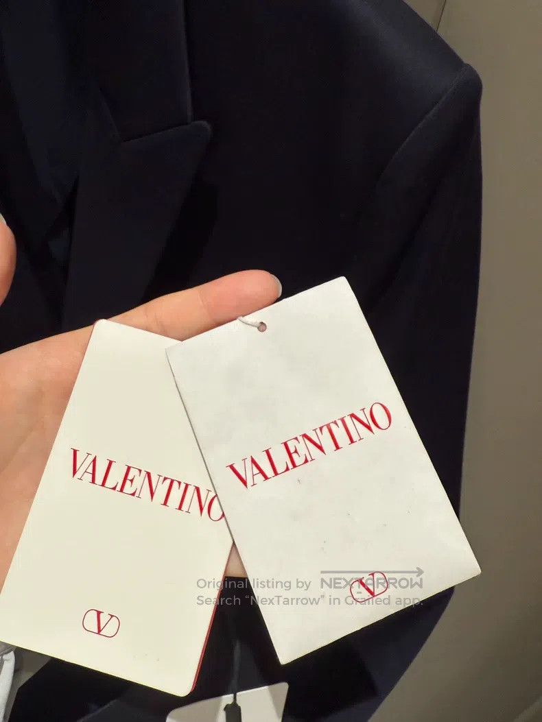 Valentino Valentino Long-sleeved lapel suit Size 50S - 6 Thumbnail