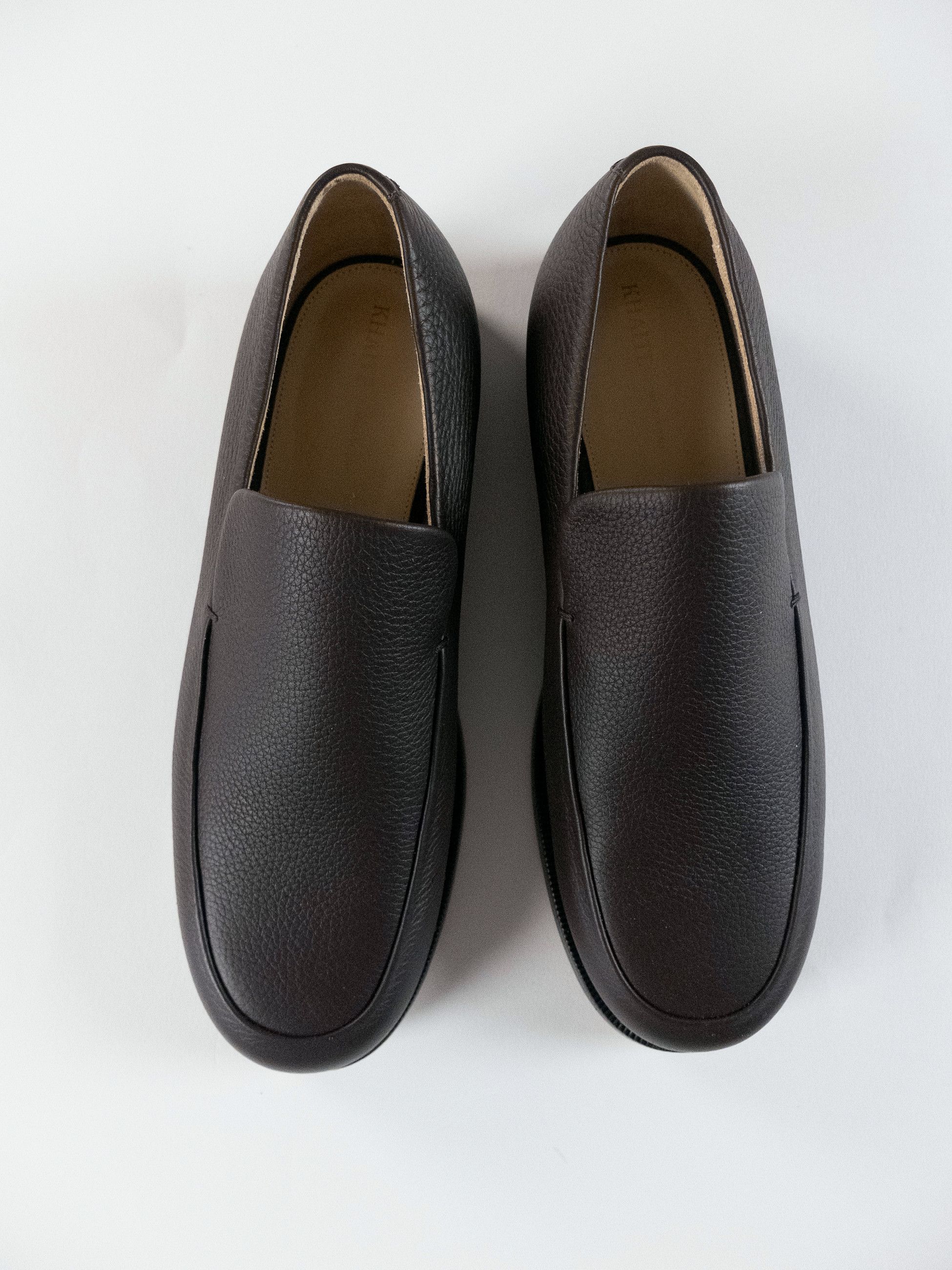 KHAITE KHAITE The Alessio brown leather loafers 7 37 Size US 7 / IT 37 - 4 Thumbnail