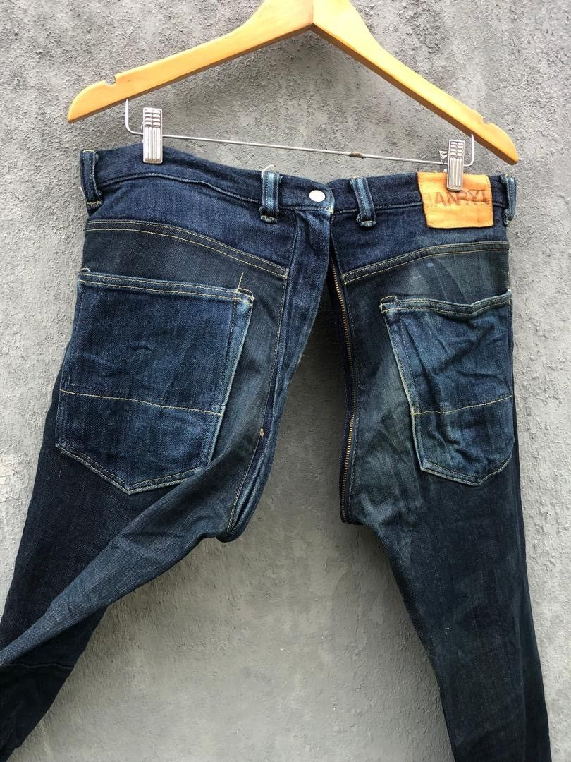 Comme des Garcons Comme des Garcons Bikers Style Jeans Size US 34 / EU 50 - 12 Thumbnail