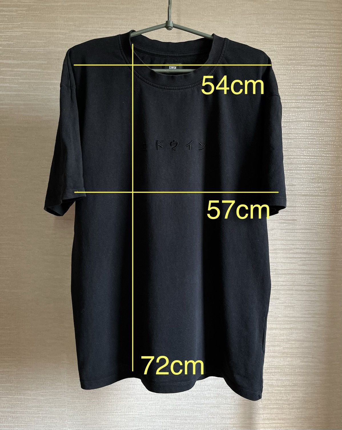 Edwin Edwin Japan Men’s Katakana Embriodery T-Shirt Size US M / EU 48-50 / 2 - 8 Thumbnail
