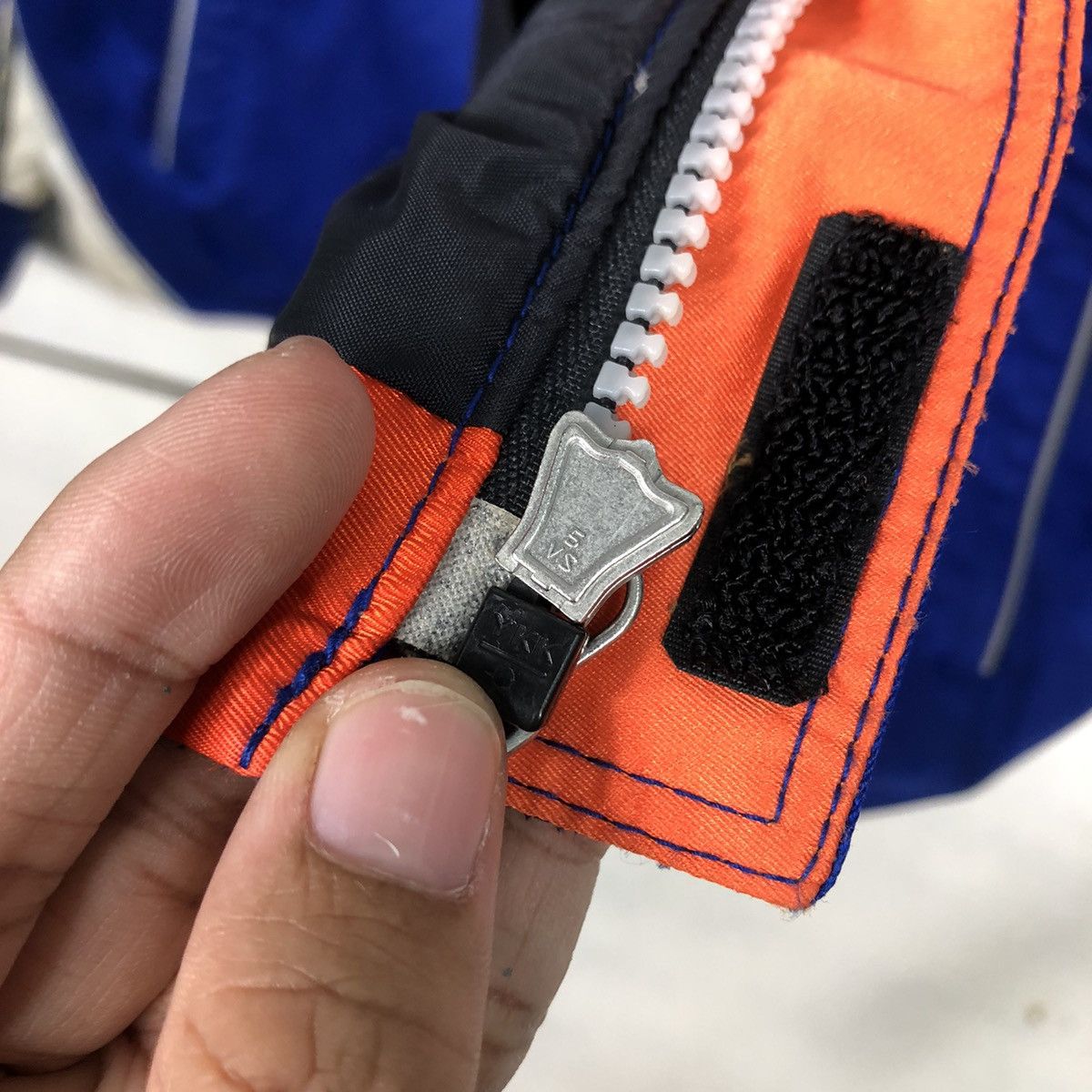 Japanese Brand Phenix FIS Tech Ski Shell — 90s Alpine Blue Racer Jacket Size US L / EU 52-54 / 3 - 20 Thumbnail