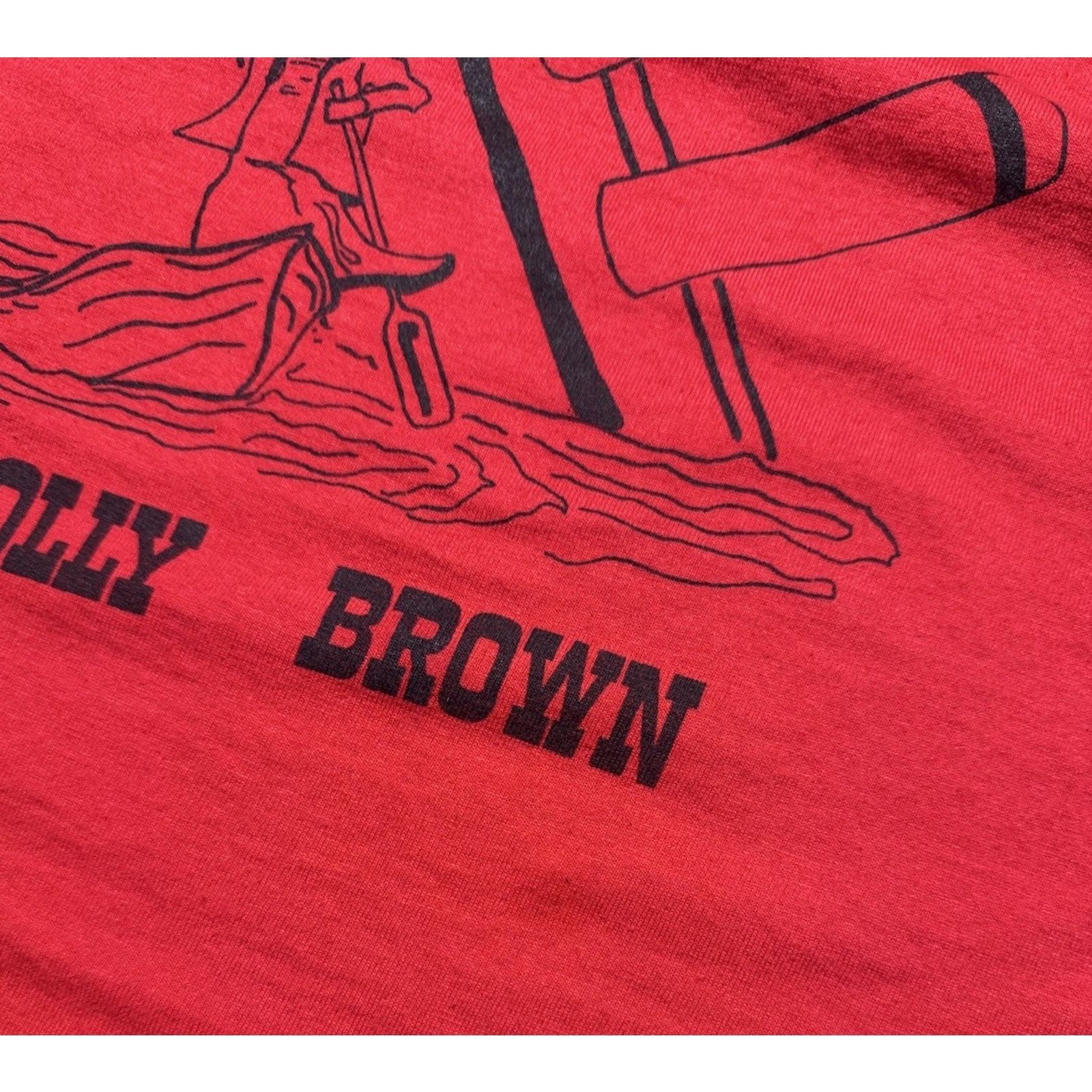 Gildan Vintage 80s The Unsinkable Molly Brown T-Shirt Musical XL Size US XL / EU 56 / 4 - 6 Thumbnail
