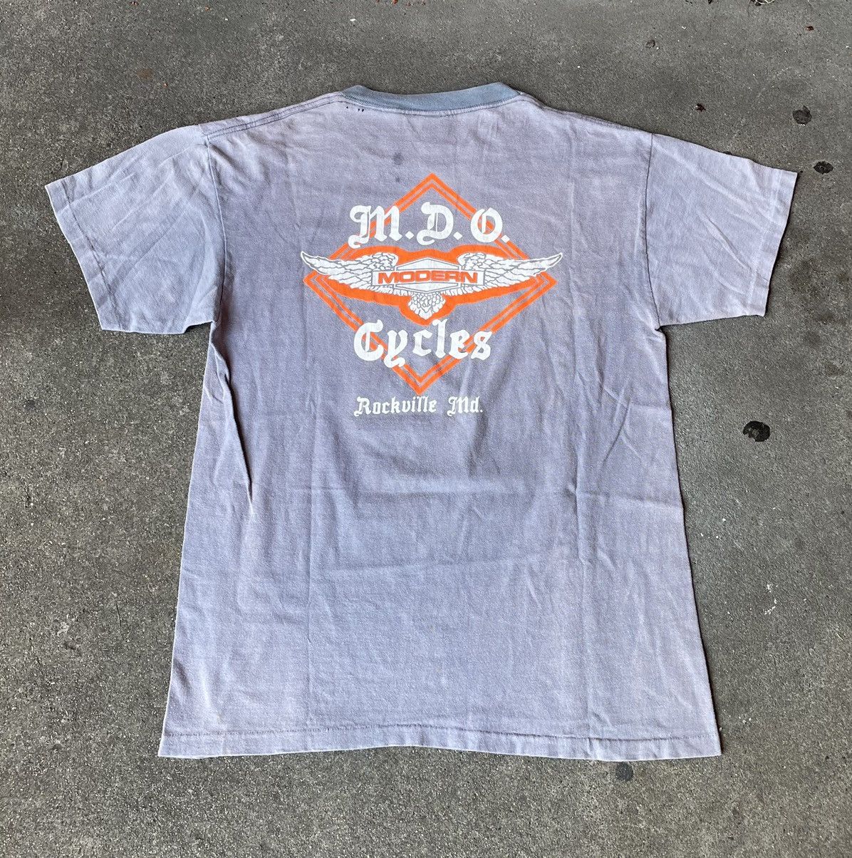 Vintage Vintage Harley Davidson 3D Emblem T-Shirt Eagle 1990 Size US L / EU 52-54 / 3 - 8 Thumbnail