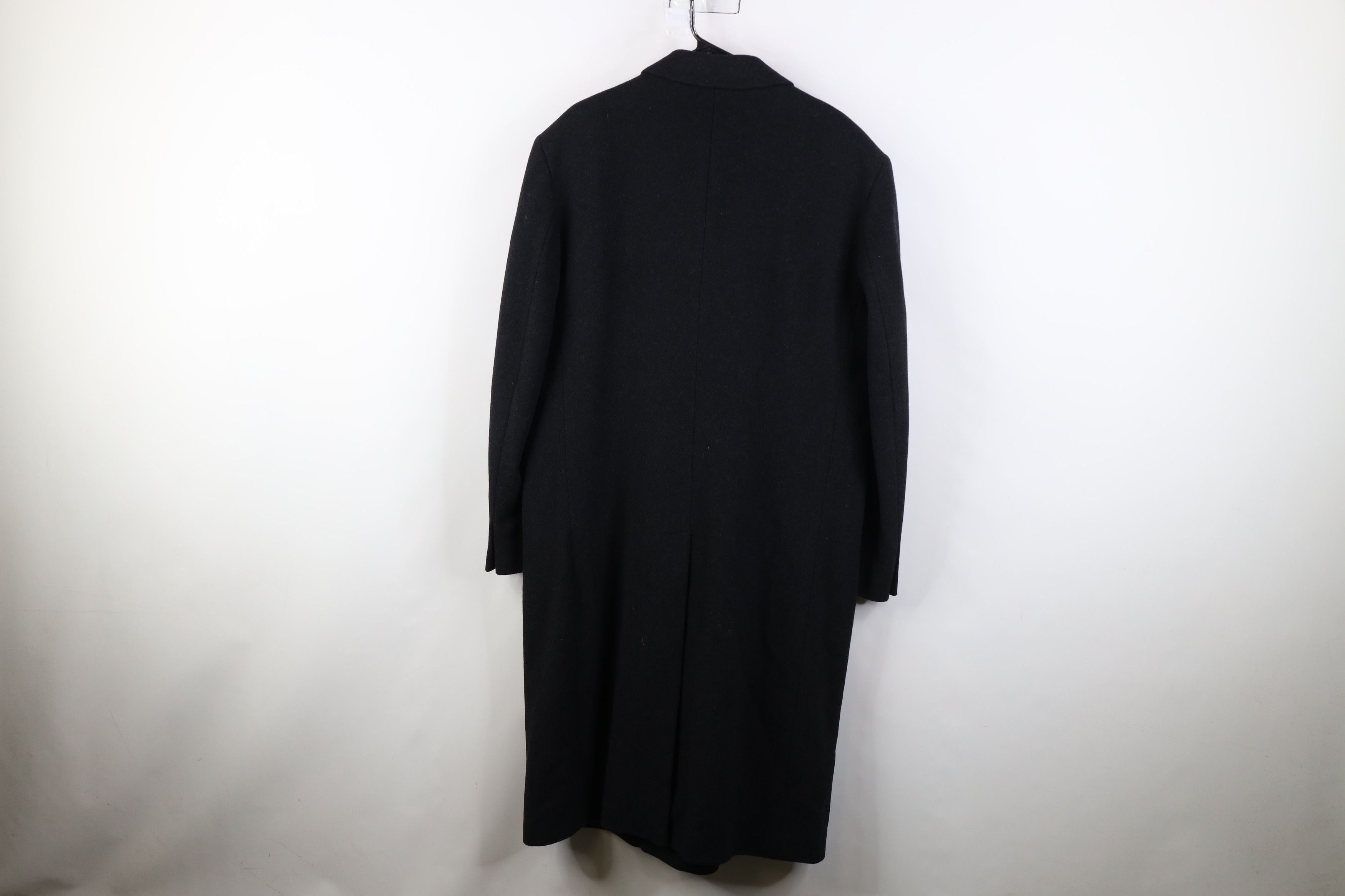 Vintage Vintage 90s Streetwear Overcoat Jacket Charcoal Gray Size US XXL / EU 58 / 5 - 14 Thumbnail