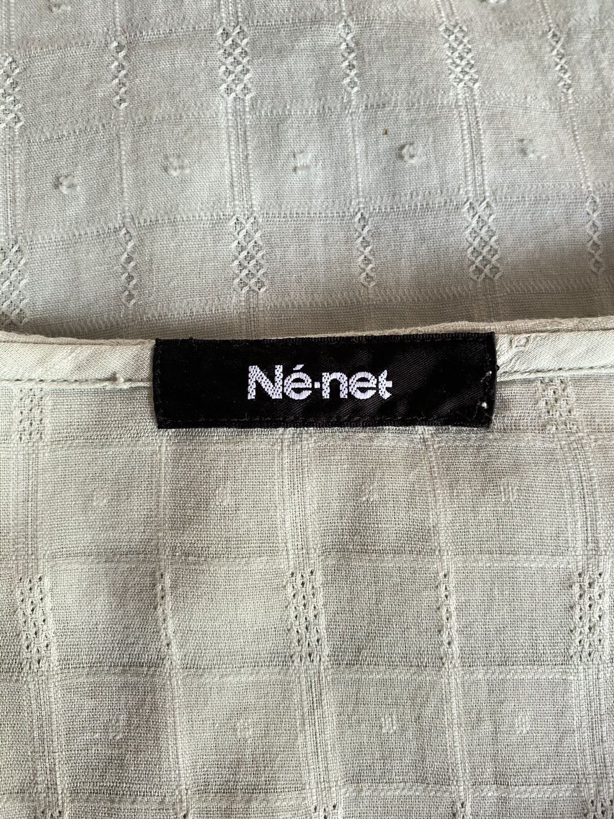 Ne-Net Né-net Mint Green Embroidered Peter Pan Collar Top Size XS / US 0-2 / IT 36-38 - 3 Thumbnail