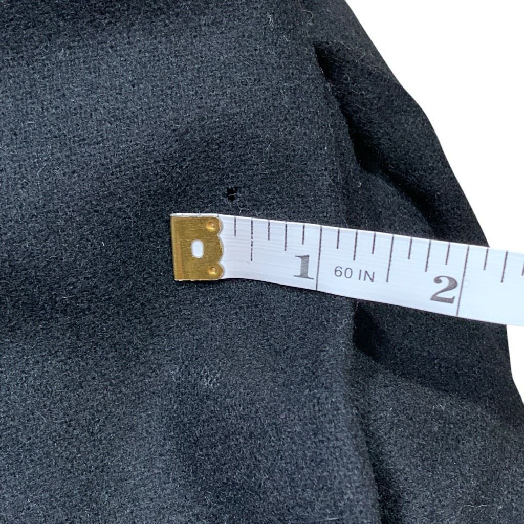 Vintage Vintage SK & Company Black High Waist Wool Blend Midi Skirt Size 34" / US 12 / IT 48 - 9 Thumbnail