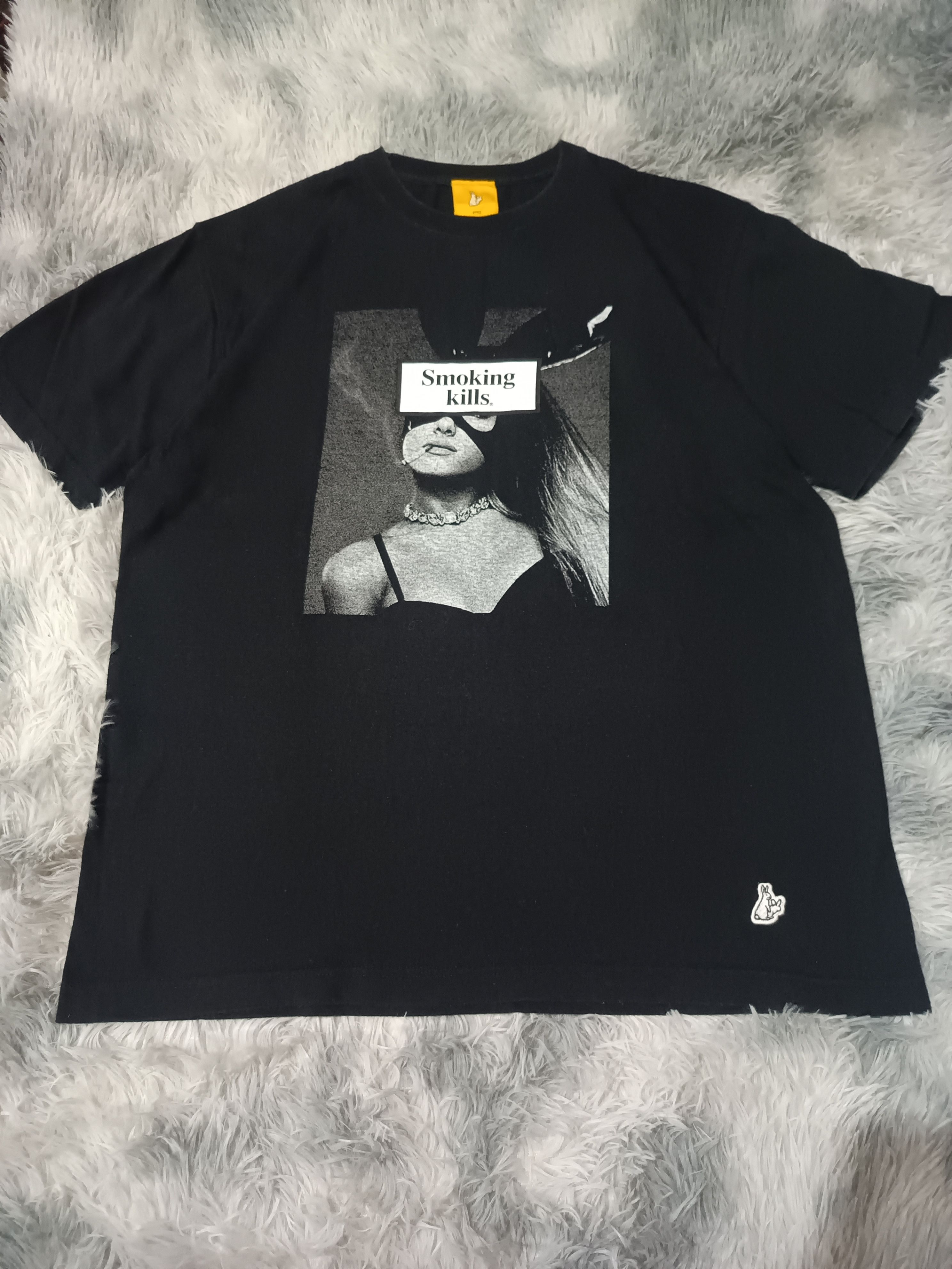 FR2 *first drop* FR2 Ariana Grande Smoking Kills T-Shirt Size US L / EU 52-54 / 3 - 5 Thumbnail