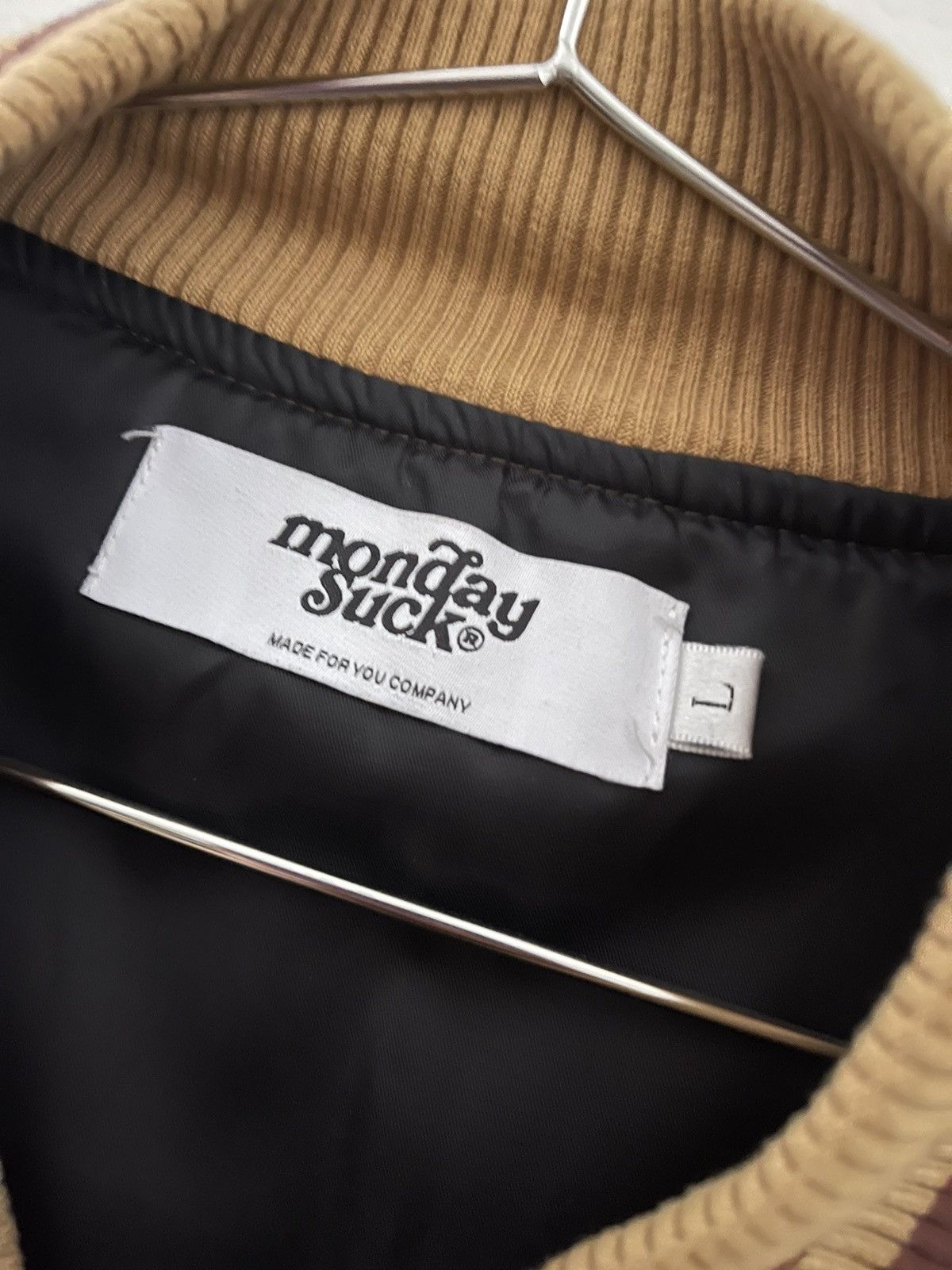 Mondaysuck Mondaysuck Letterman Jacket Size US L / EU 52-54 / 3 - 2 Thumbnail