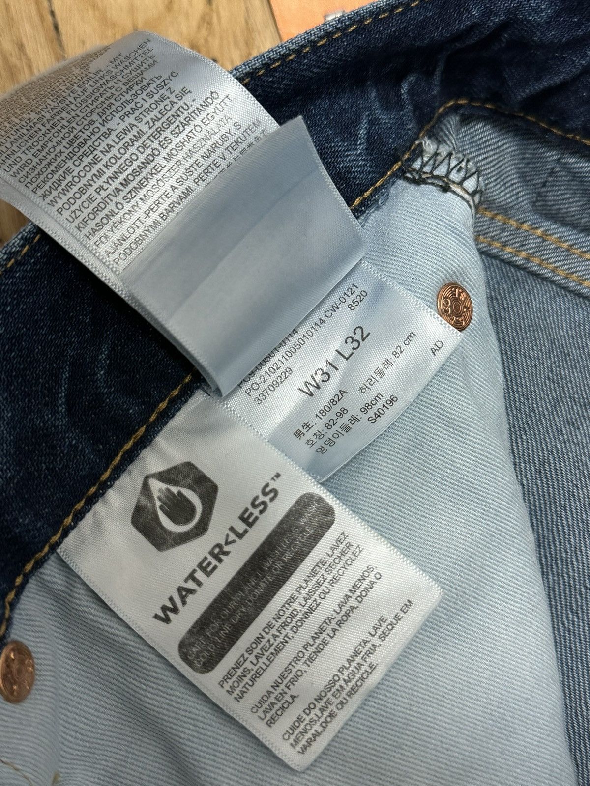Levi's Levi’s 501 Men’s Jeans Size W31 L32 Premium Size US 32 / EU 48 - 12 Thumbnail