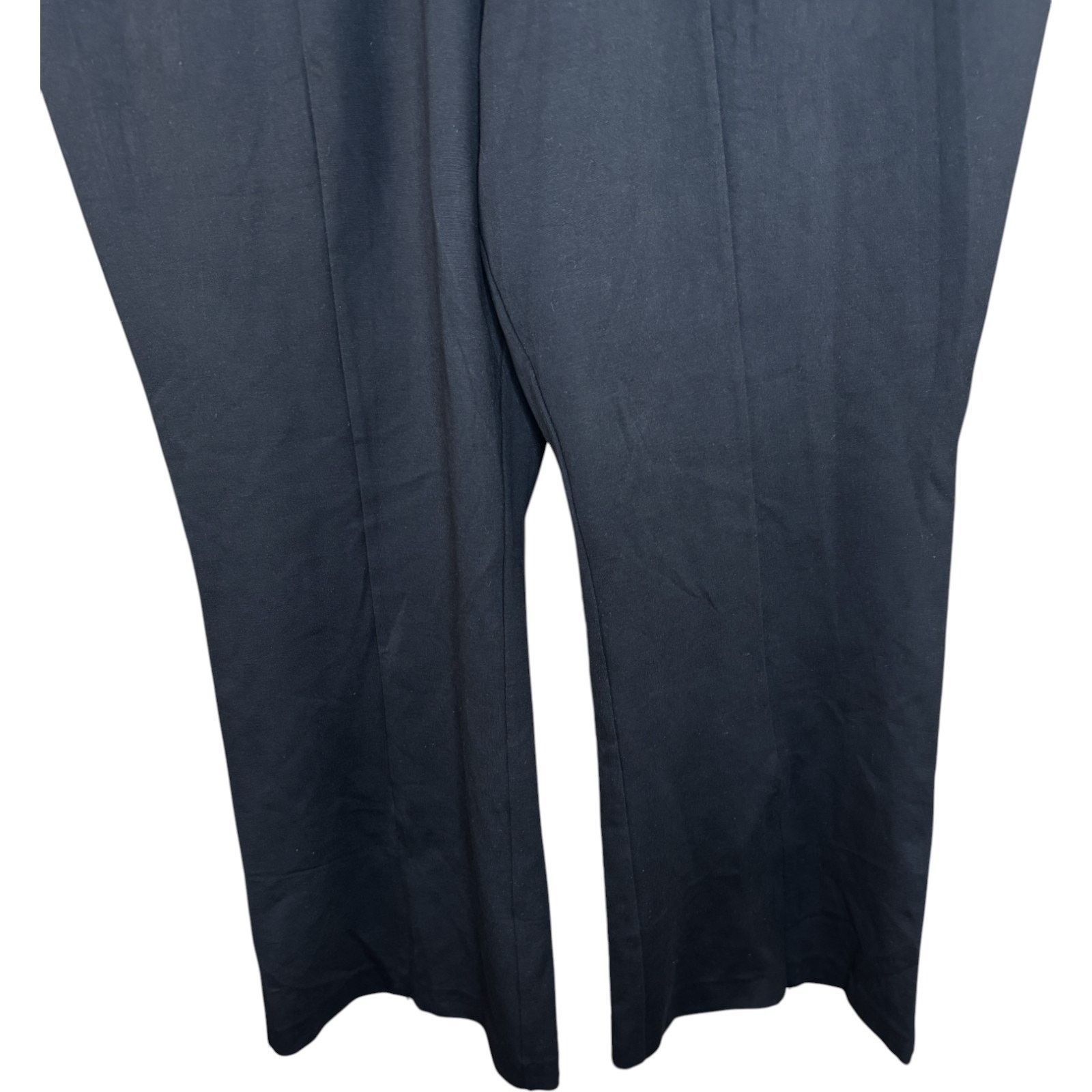 Other WynneLayers Black Straight Leg Pants Women’s 3X Rayon Size 36" / US 14 / IT 50 - 5 Thumbnail