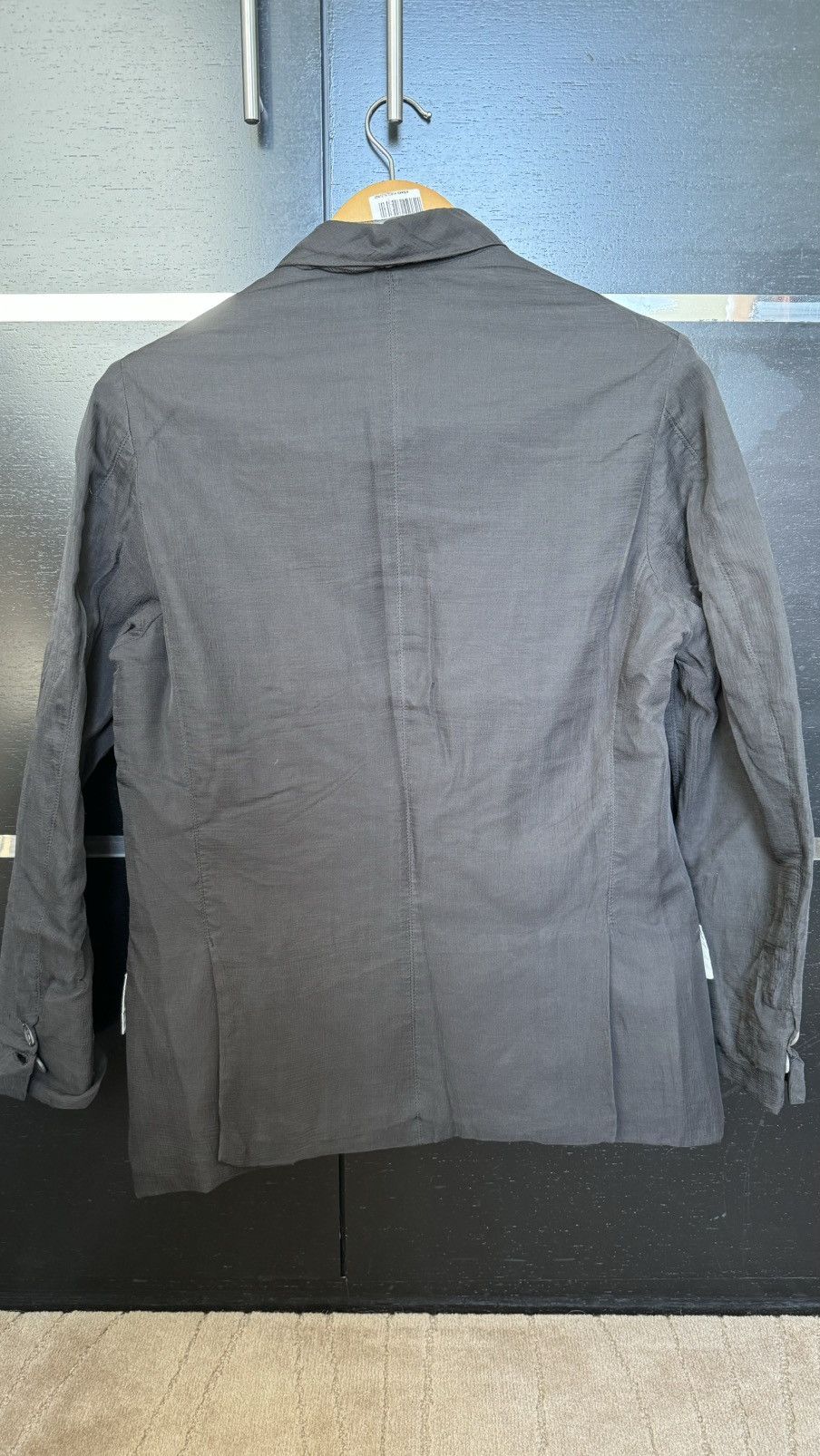 Paul Harnden Shoemakers Paul Harden black silk blazer Size US M / EU 48-50 / 2 - 2 Thumbnail