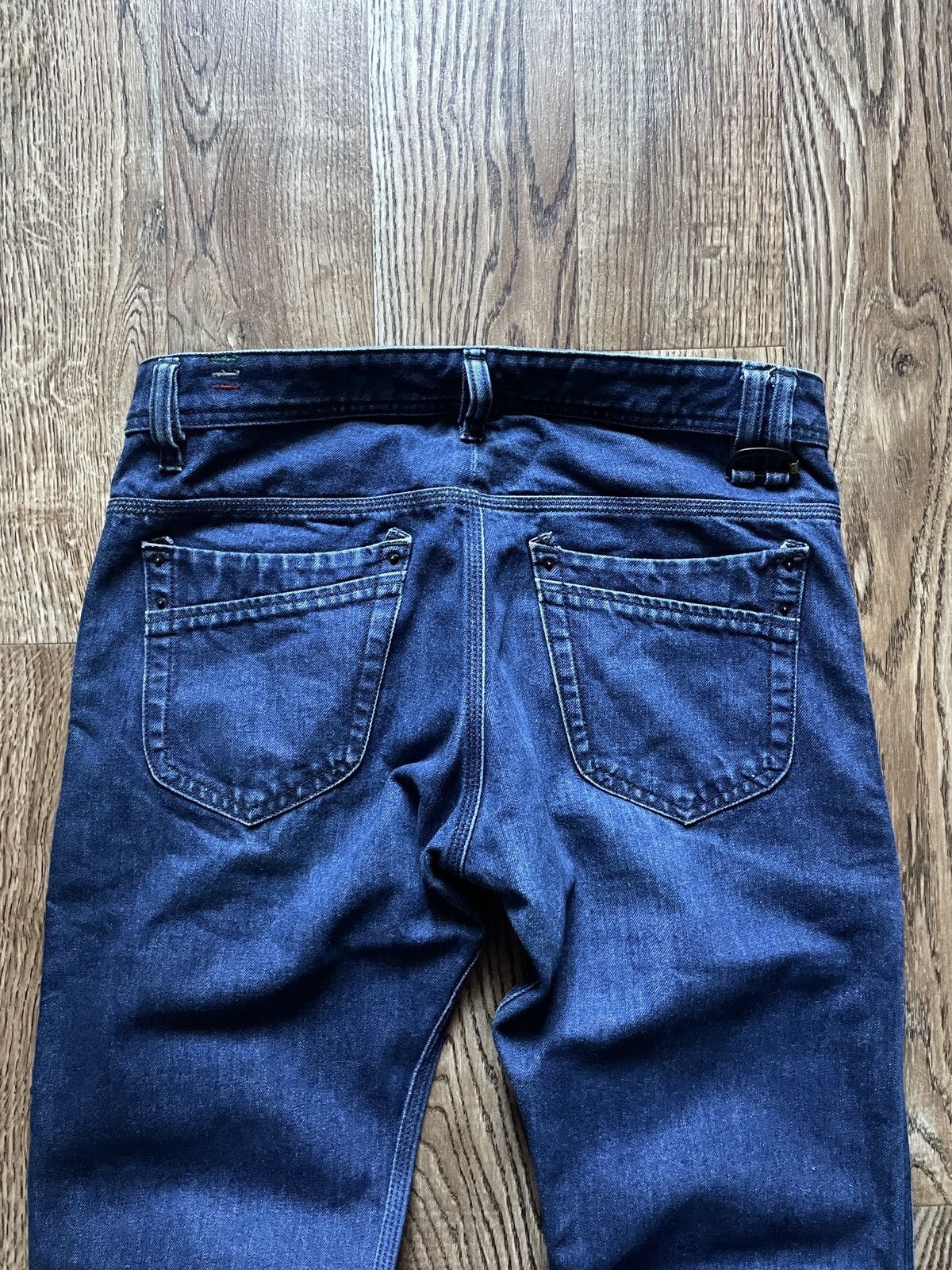 Diesel Vintage Diesel Jeans Flared Baggy Denim 90S Y2K Rare Size US 30 / EU 46 - 11 Thumbnail