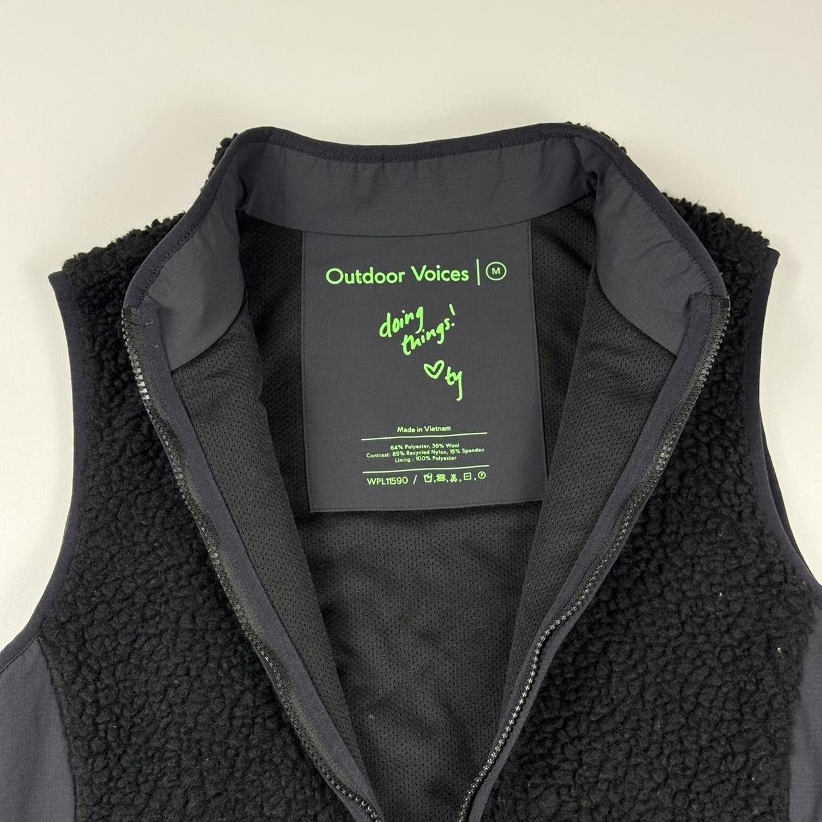 Outdoor Voices Outdoor Voices Sherpa Fleece Vest Size M / US 6-8 / IT 42-44 - 3 Thumbnail