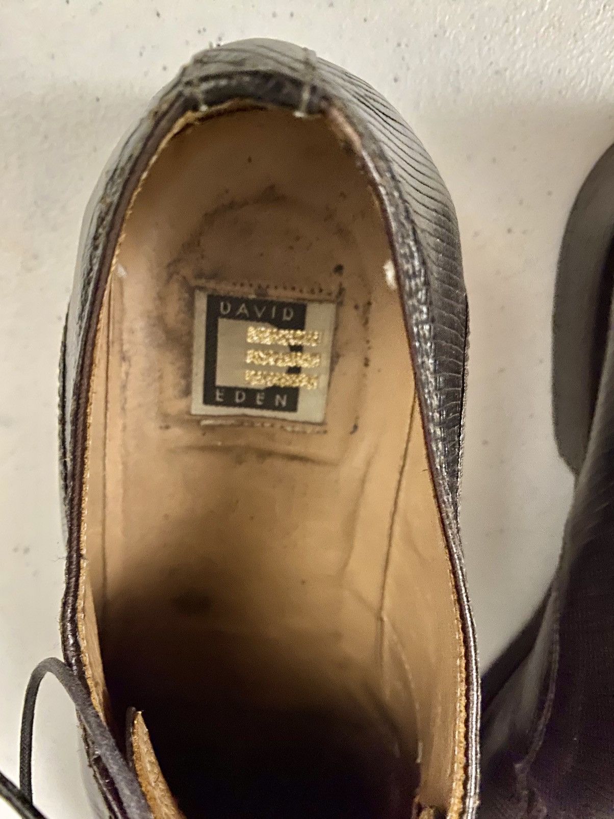 David Eden David Eden LP 36 Genuine Alligator/Lizard Skin Oxfords 10 Size US 10 / EU 43 - 15 Thumbnail