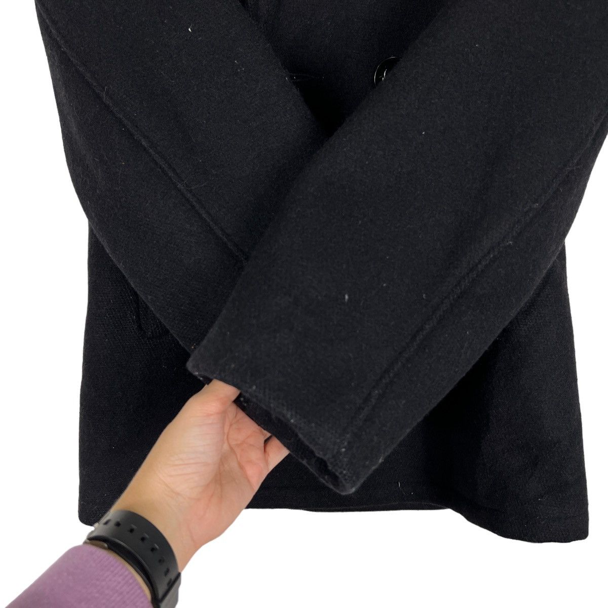 Schott 🔥 VINTAGE SCHOTT NAVY PEACOATS JACKET SIZE 34 MADE IN USA Size US S / EU 44-46 / 1 - 13 Thumbnail