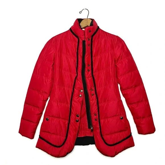 Kenzo Kenzo | Red Down Jacket Size M / US 6-8 / IT 42-44 - 6 Thumbnail