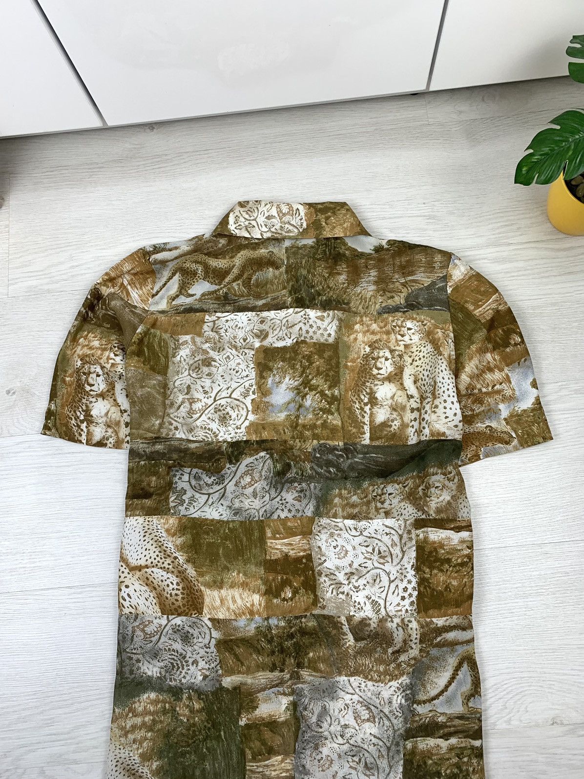 Sandro Sandro Paris Vintage 80s Women’s Blouse Shirt Size L / US 10 / IT 46 - 8 Thumbnail