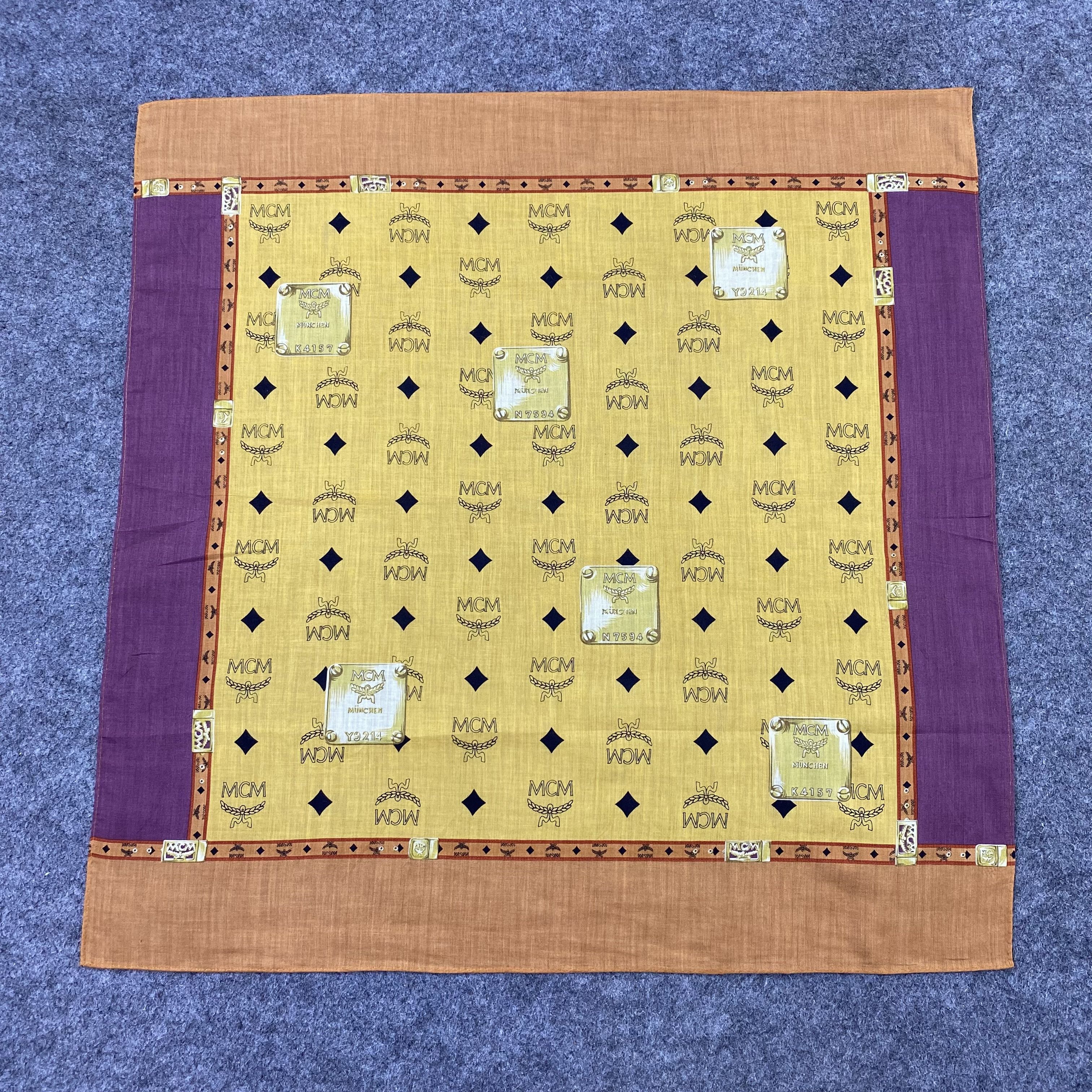 MCM MCM Handkerchief / Bandana / Neckerchief-B2242 Size ONE SIZE - 3 Thumbnail