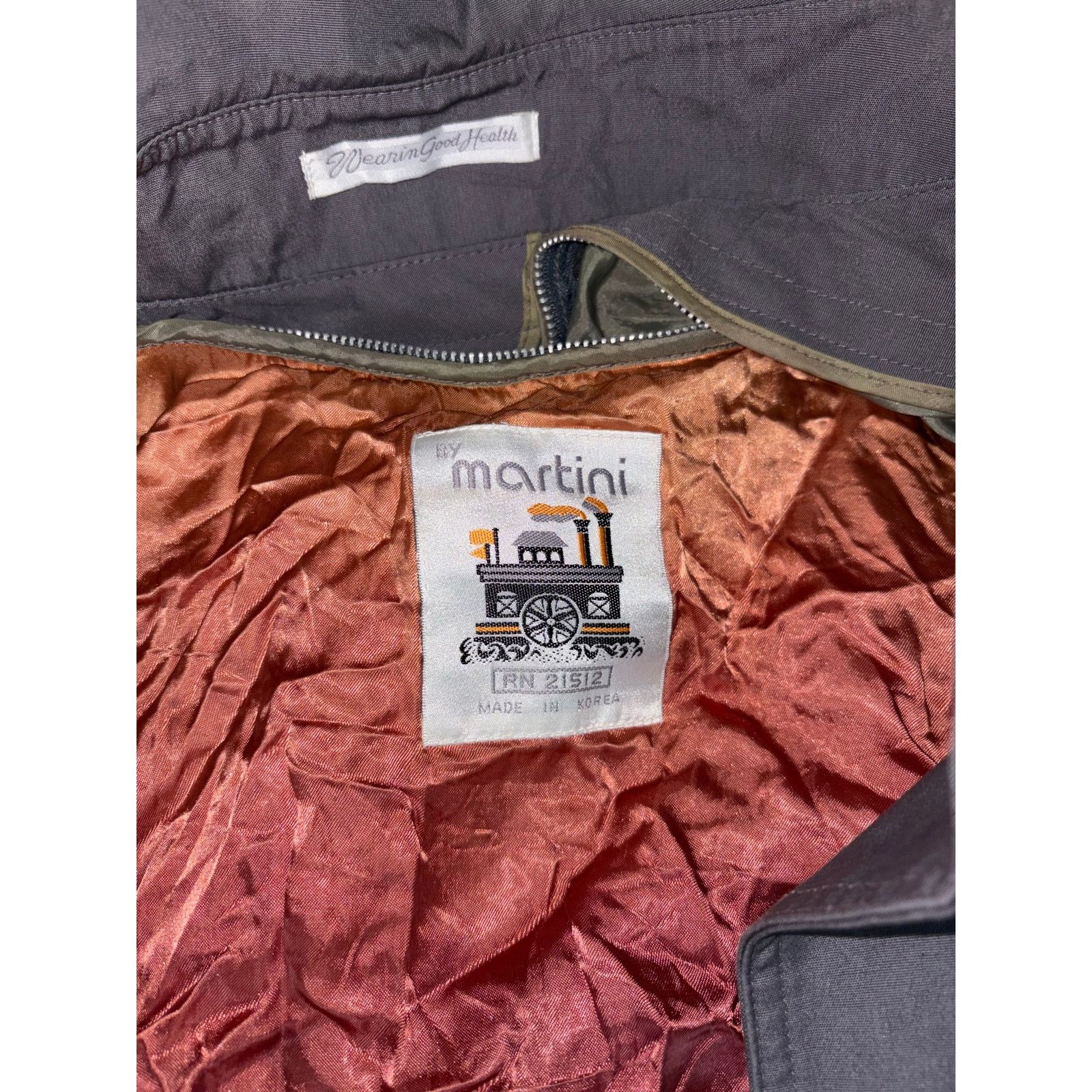Other Vintage Martini traveller trench coat L44 gray Size US L / EU 52-54 / 3 - 4 Thumbnail