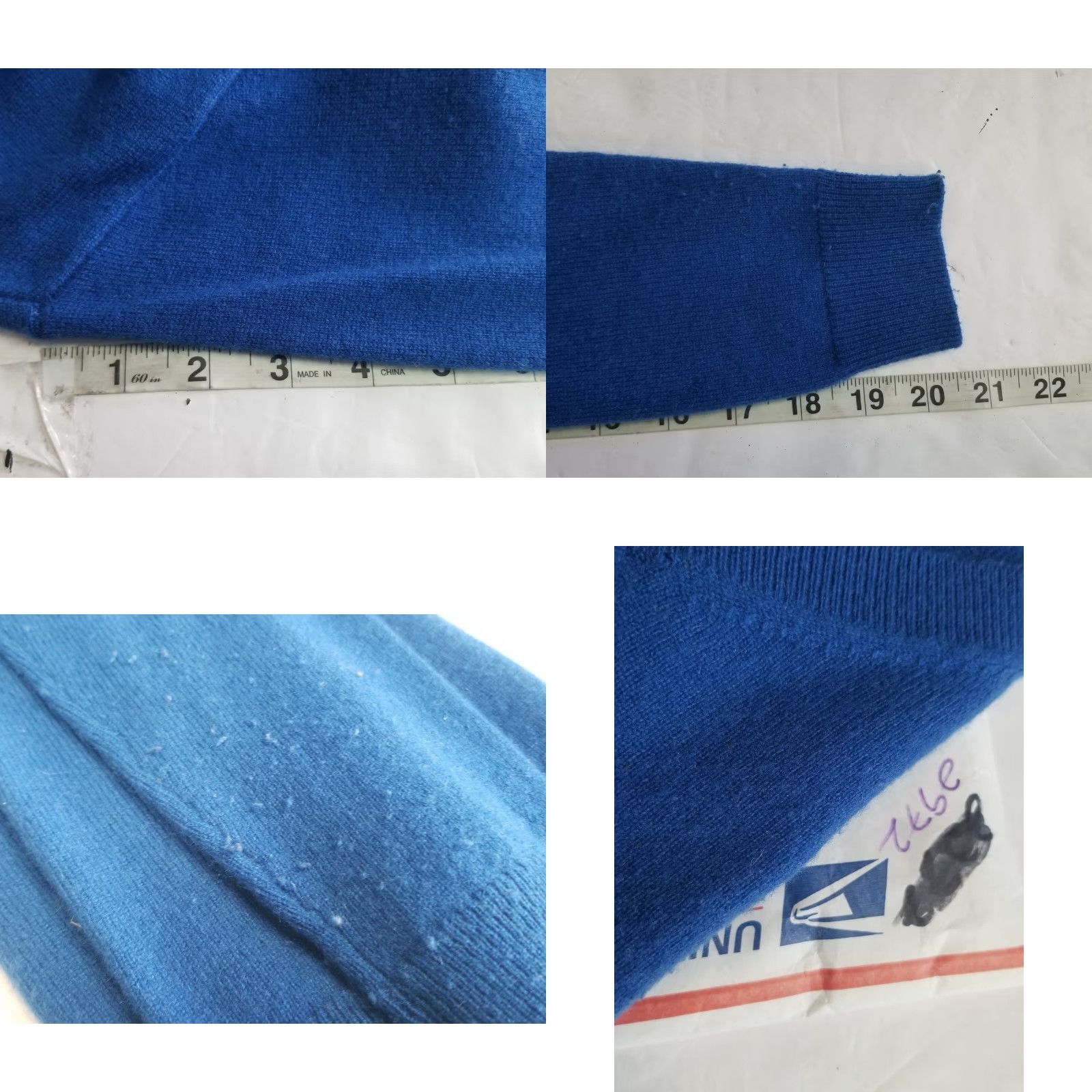 Talbots Talbots Sweater Woman XS Blue 100% Cashmere Pullover Long Sleeve See Pics Floral See Pics Soft See Pic Size XS / US 0-2 / IT 36-38 - 9 Thumbnail