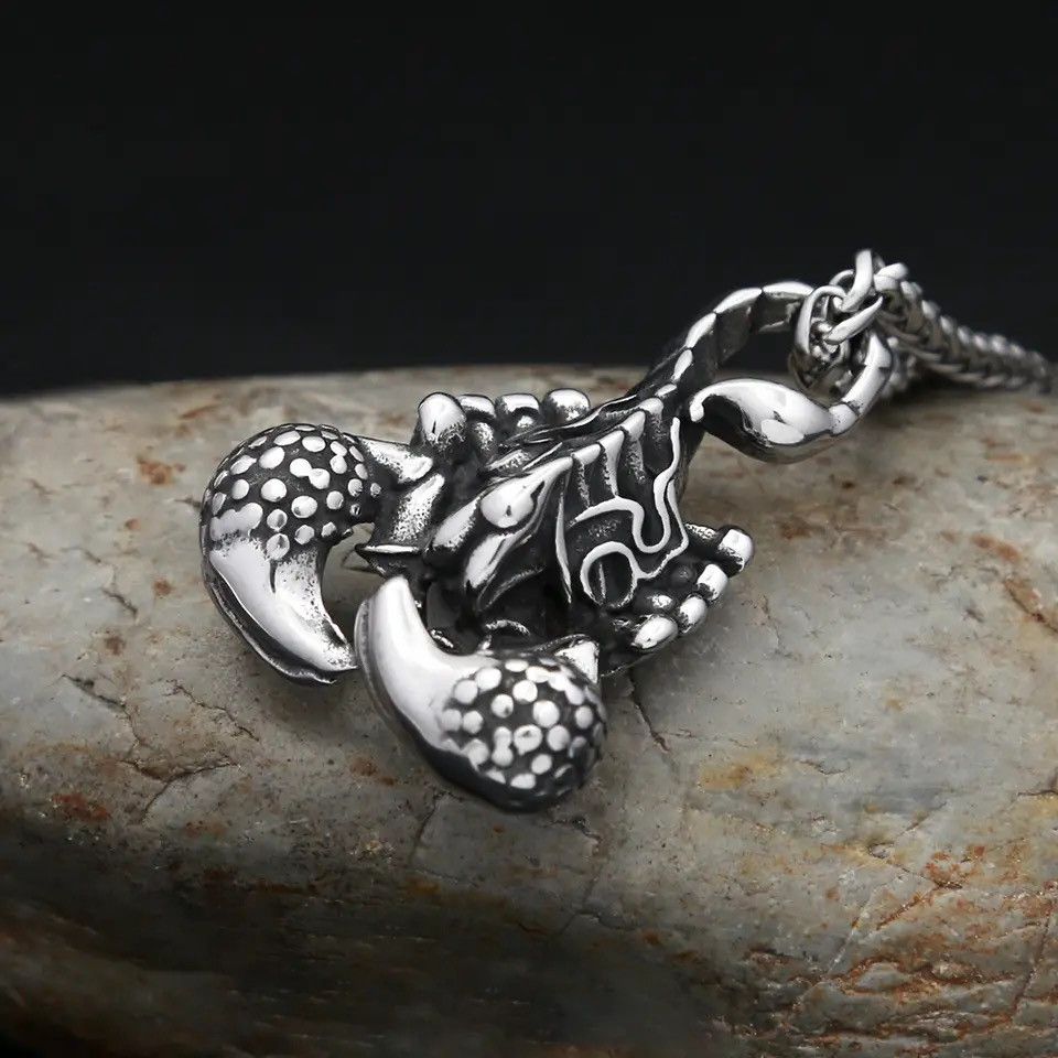 Jewelry Scorpion King Pendant Necklace Size ONE SIZE - 2 Thumbnail