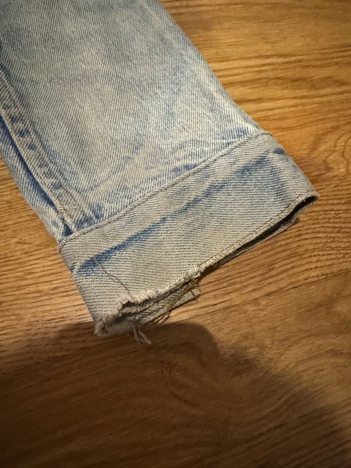 Levi's Vtg 80's Levi's Type III Denim Trucker Jacket sz 40R Size US S / EU 44-46 / 1 - 5 Thumbnail