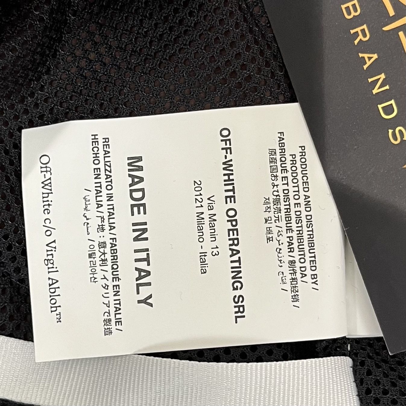 Off-White Off White Zip Up Funnel Jacket Brown/Red Size US M / EU 48-50 / 2 - 13 Thumbnail