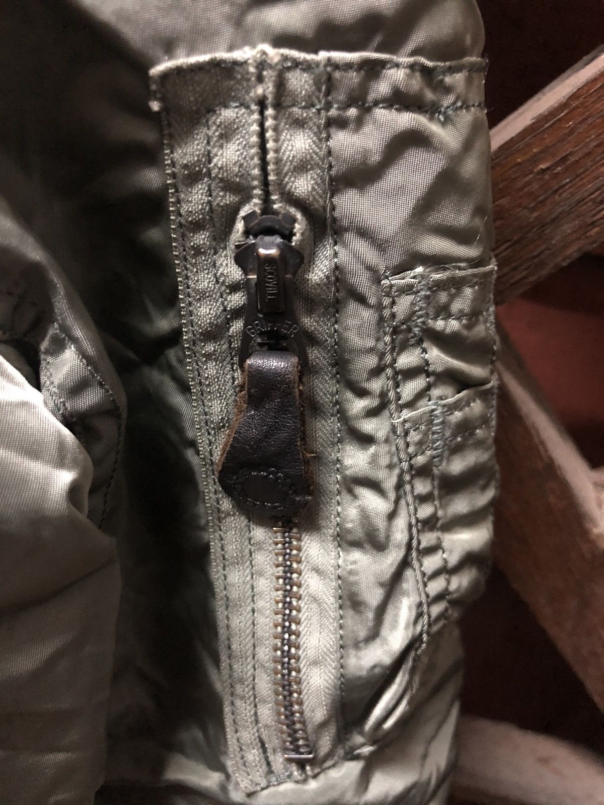 Alpha Industries Rare Vintage🇺🇸 B15-D MOD Flying Jacket Bomber USAF Size US M / EU 48-50 / 2 - 6 Thumbnail