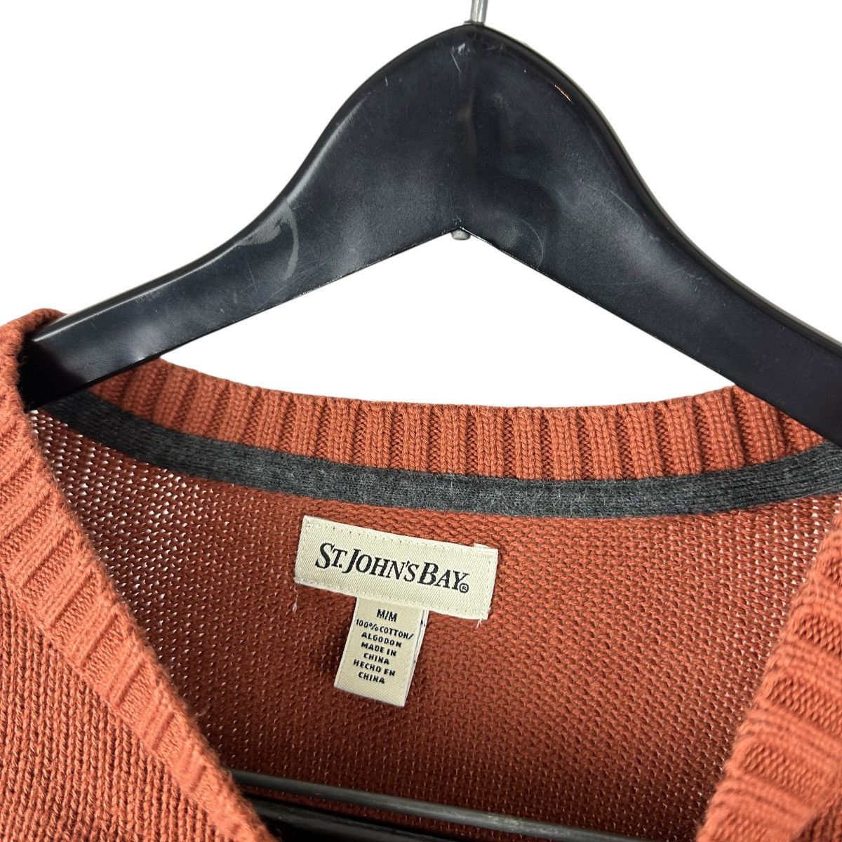 St. Johns Bay × Vintage Vintage Y2K St John’s Bay Orange Knit Sweater Size US M / EU 48-50 / 2 - 7 Thumbnail