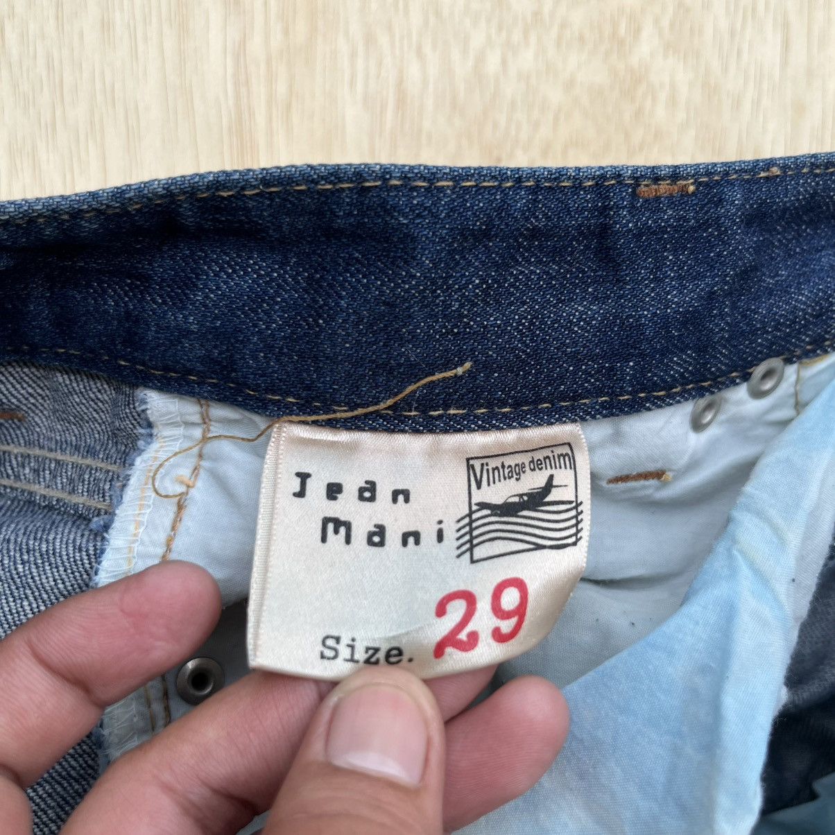 Tornado Mart JEDM MANI VINTAGE FLARE DISTRESSED DENIM Size US 32 / EU 48 - 5 Thumbnail
