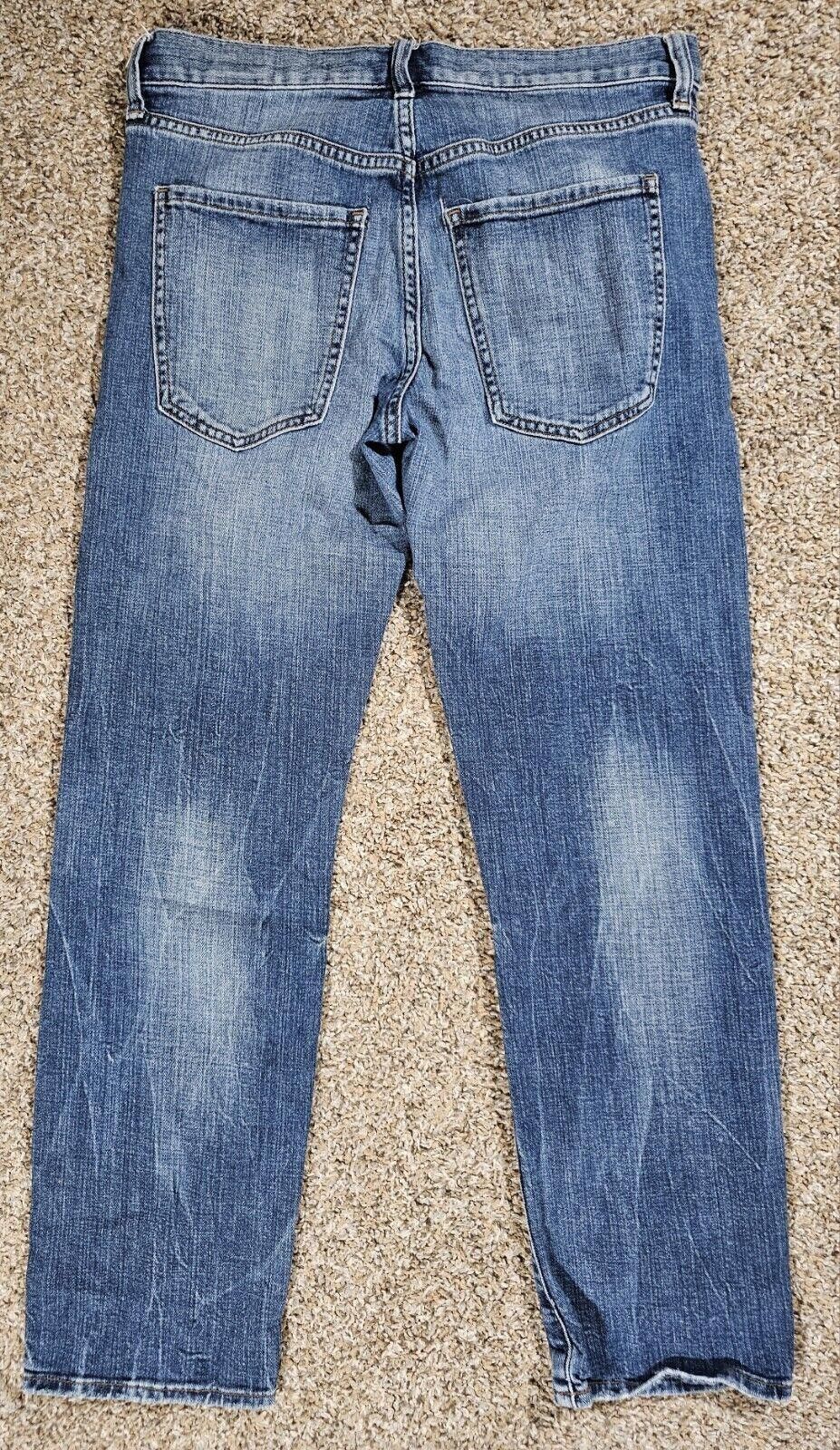 Banana Republic Banana Republic Jeans Womens 26 Boyfriend Blue Distressed Size 26" / US 2 / IT 38 - 7 Thumbnail