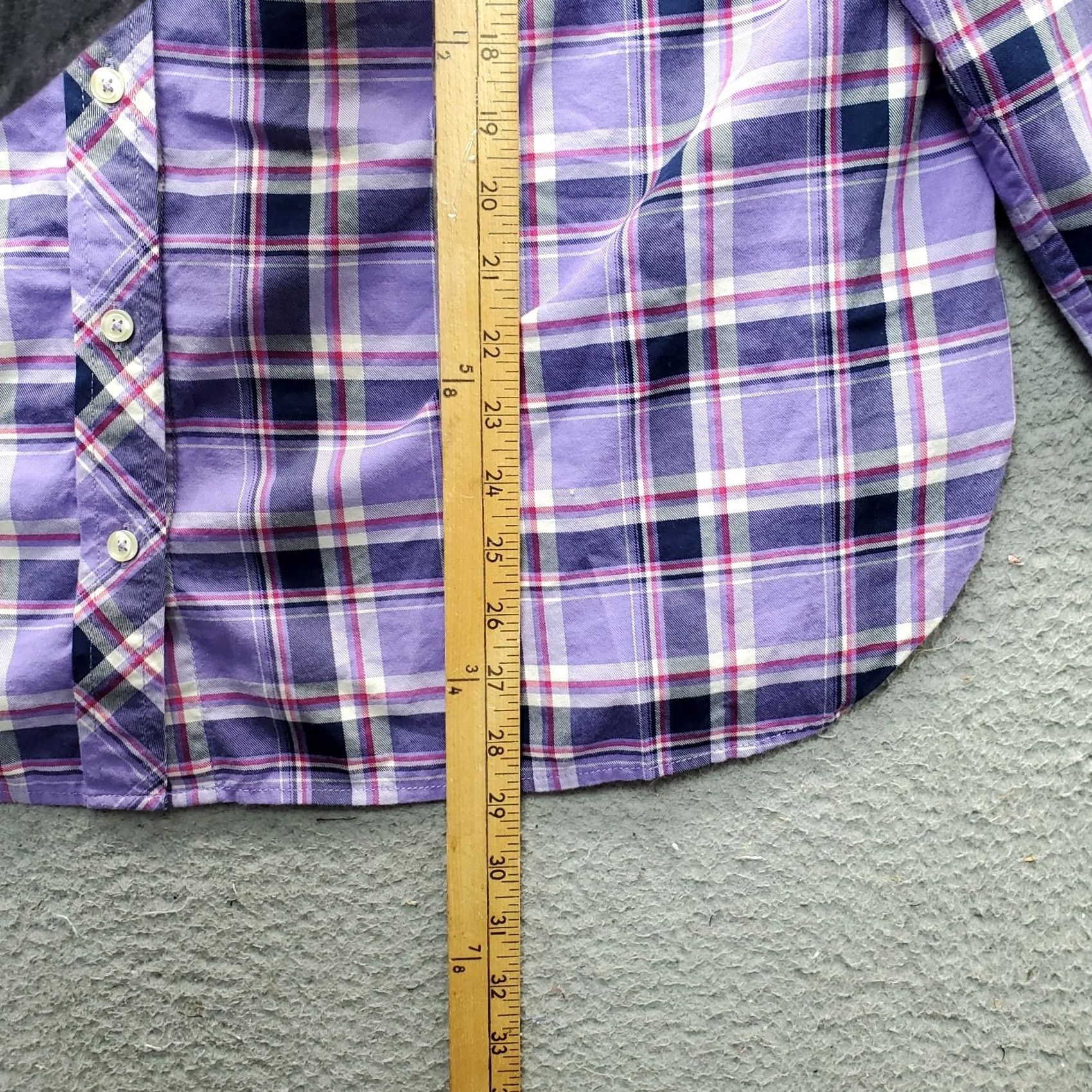 Talbots Talbots Shirt Womens 2X Multicolor Plaid Button Up Long Sleeve Collared Casual Shirt Womens Size 2X Mens/ Womens Size XXL / US 16-18 / IT 52-54 - 3 Thumbnail