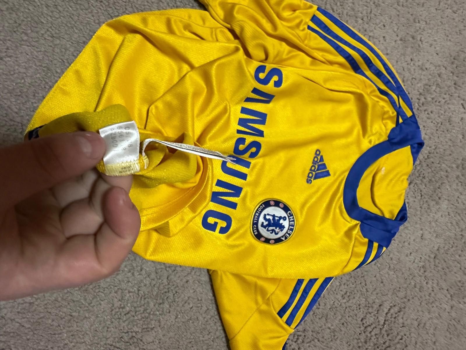 Adidas Chelsea Third football shirt 2008 Soccer Adidas Jersey Sz M Size US M / EU 48-50 / 2 - 8 Thumbnail