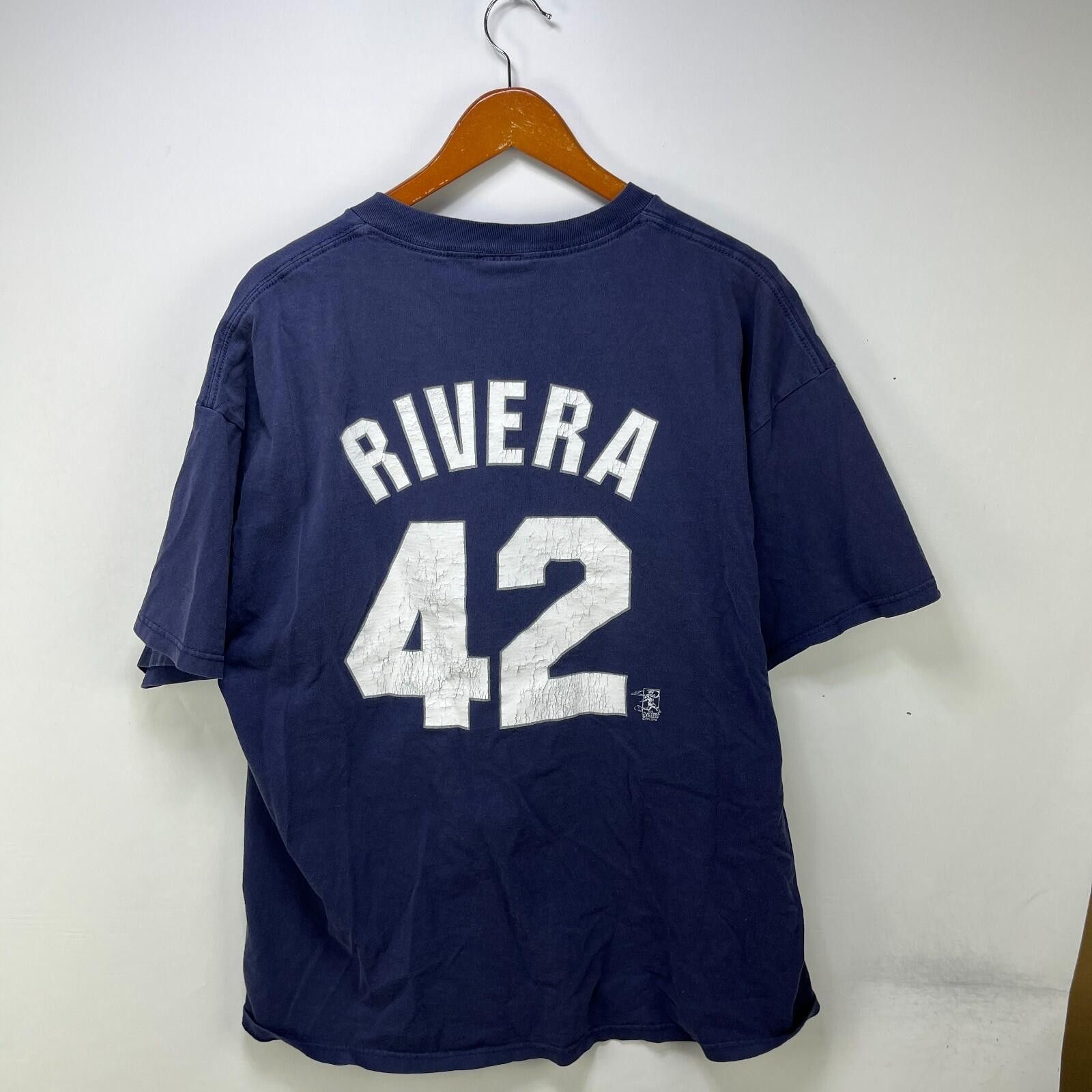 Majestic Vintage 90s New York Yankees Rivera Majestic T-Shirt 2XL Size ONE SIZE - 5 Thumbnail