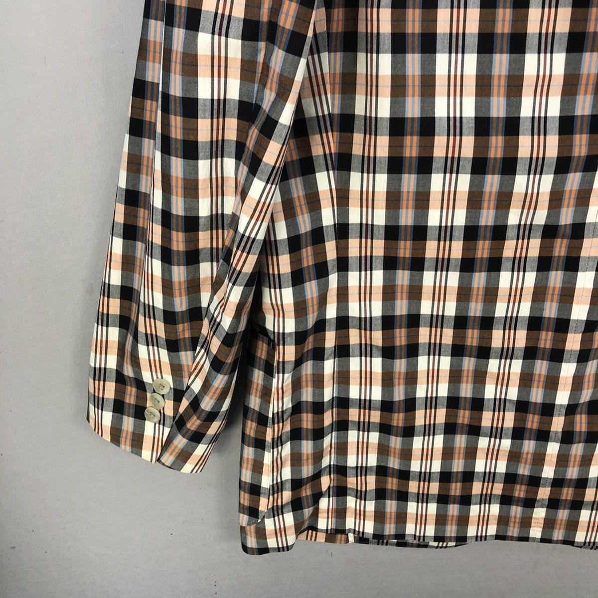 J.Crew Vintage 2000s J.Crew Plaid Checker Blazer Size US S / EU 44-46 / 1 - 14 Thumbnail