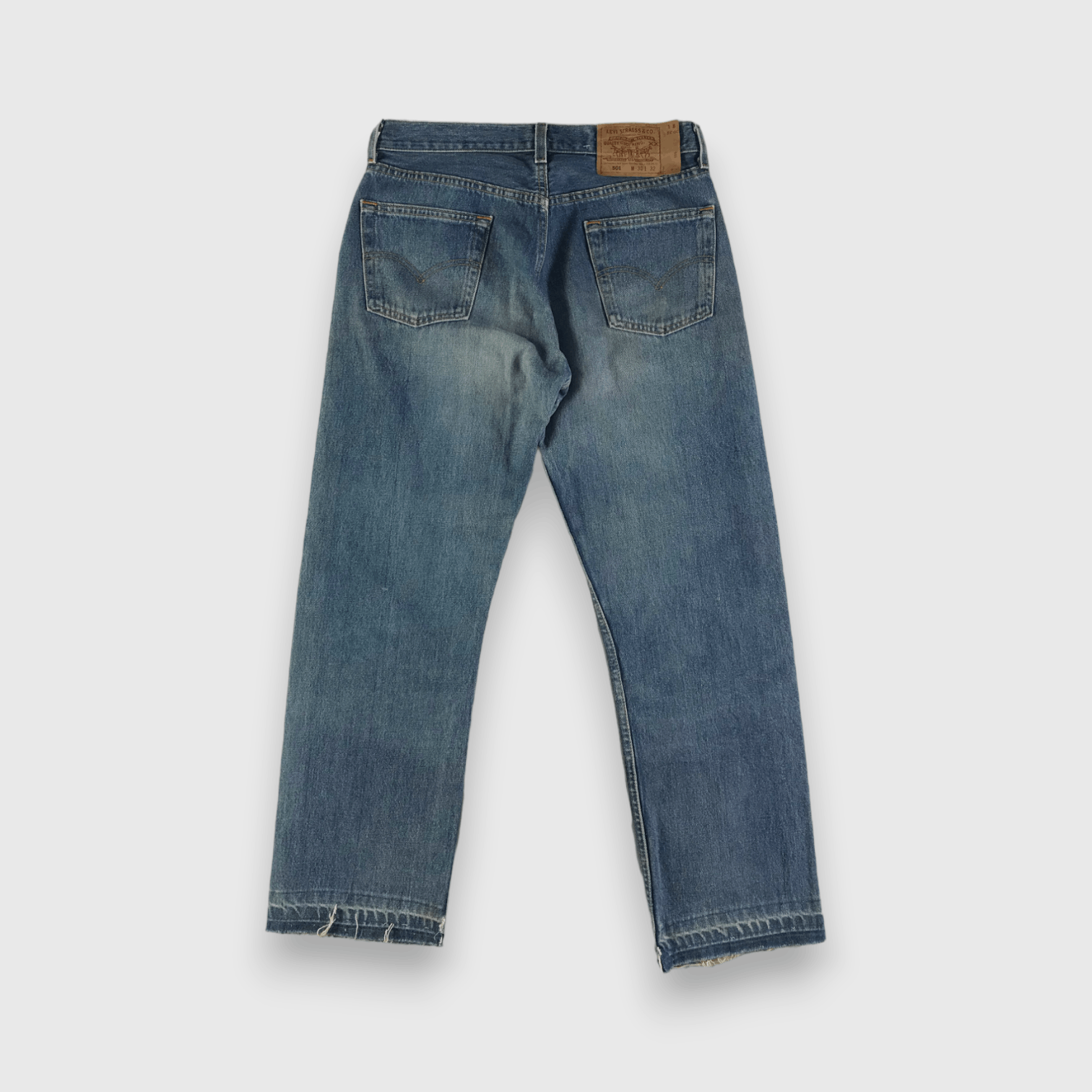 Levi's Vintage 90s Levis 501 Jeans-JM3727 Size US 31 - 2 Thumbnail
