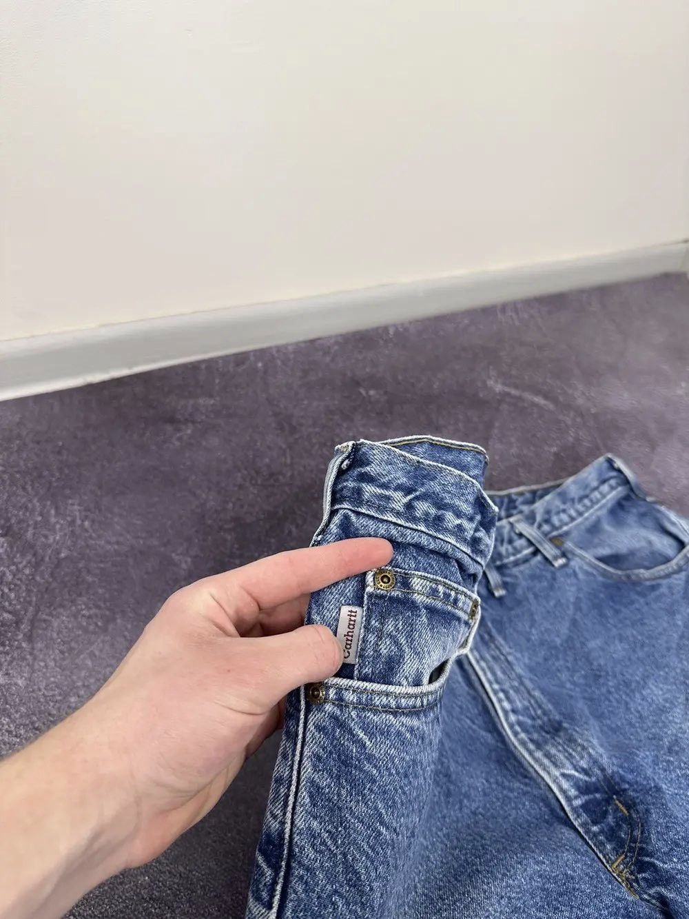 Carhartt Vintage Carhartt USA Distressed Baggy Hype Opium Work Jeans Size US 40 / EU 56 - 15 Thumbnail