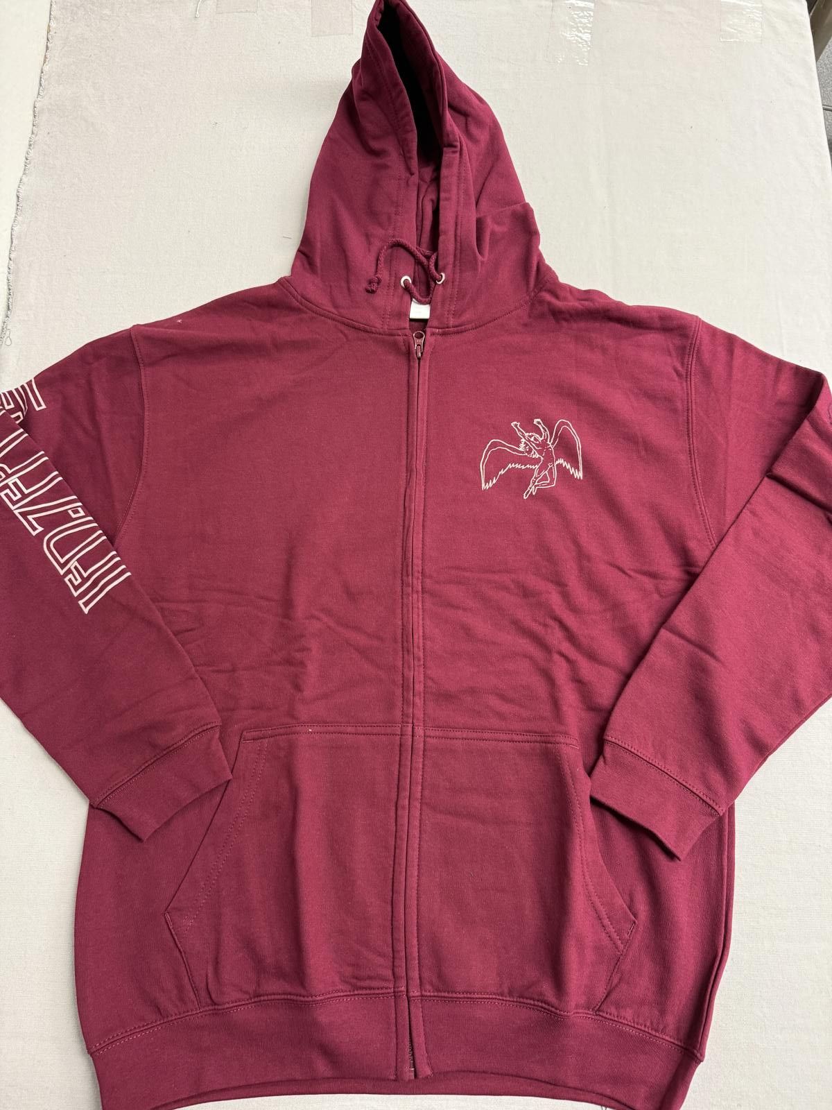 Adish Led Zeppelin Hoodie Icarus / Zoso Merch Back Print Sleeves L Size US L / EU 52-54 / 3 - 1 Thumbnail